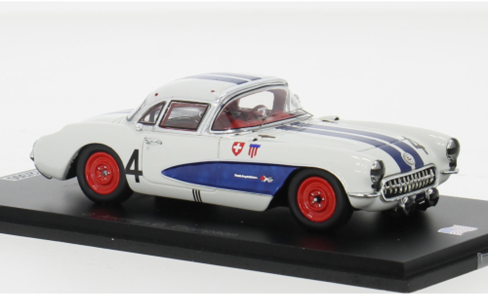 Chevrolet Corvette 1/43 Spark (C1) No.4 12h Sebring 1957 1:43 diecast model cars