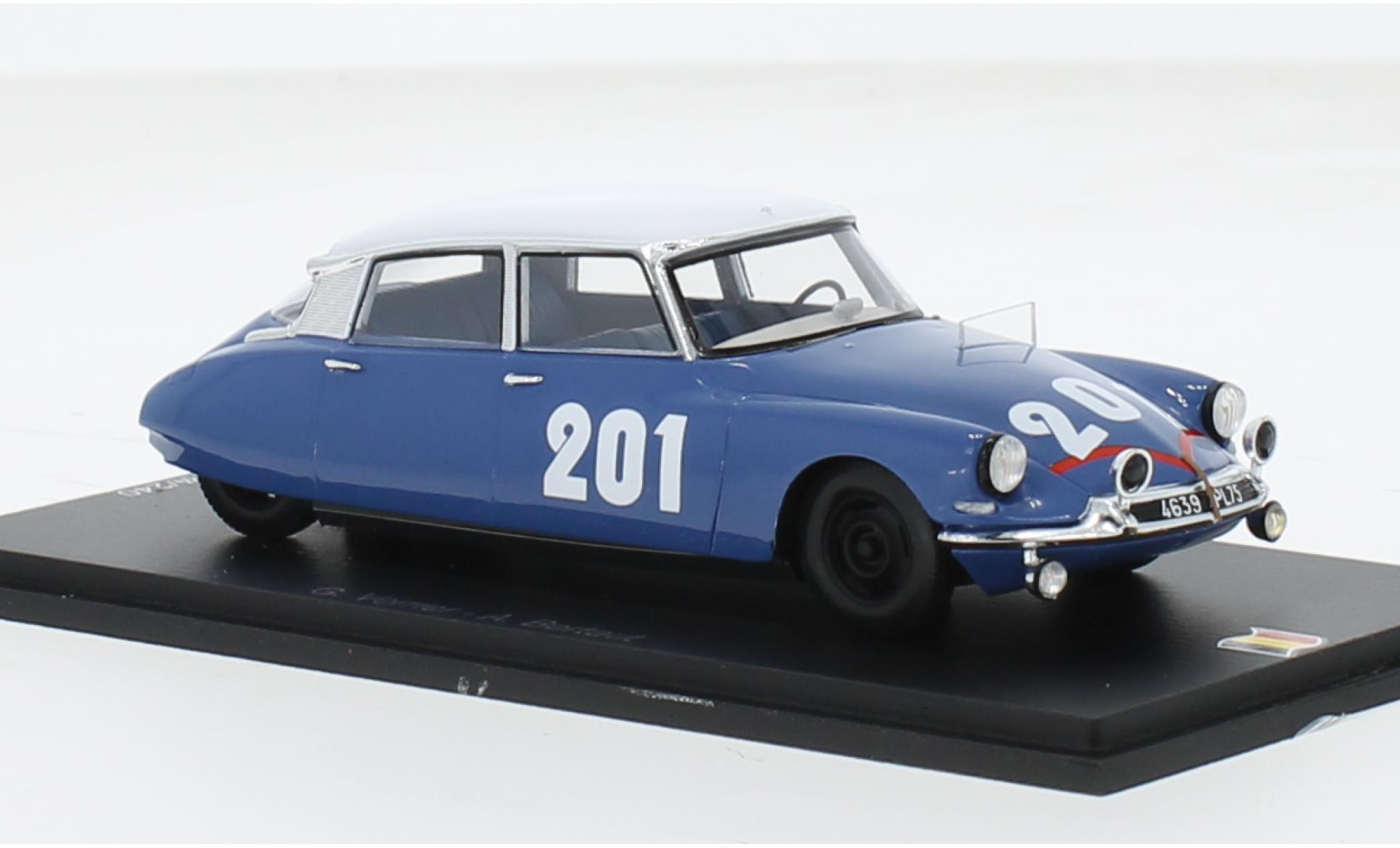 Citroen DS 1/43 Spark 19 No.201 24h Spa 1964 1:43 diecast model cars