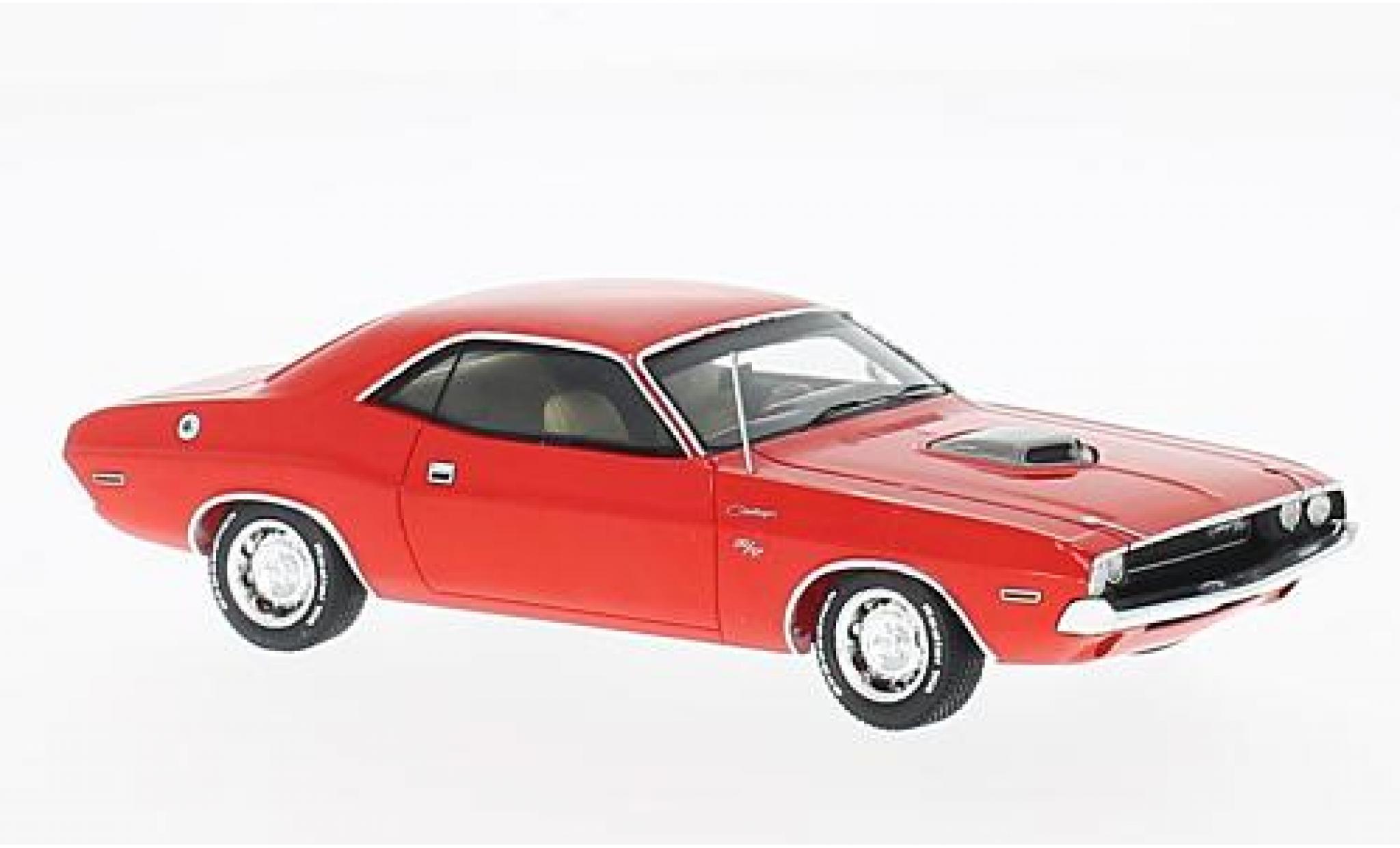 Dodge Challenger 1/43 Spark R/T 426 HEMI red 1970 diecast model cars