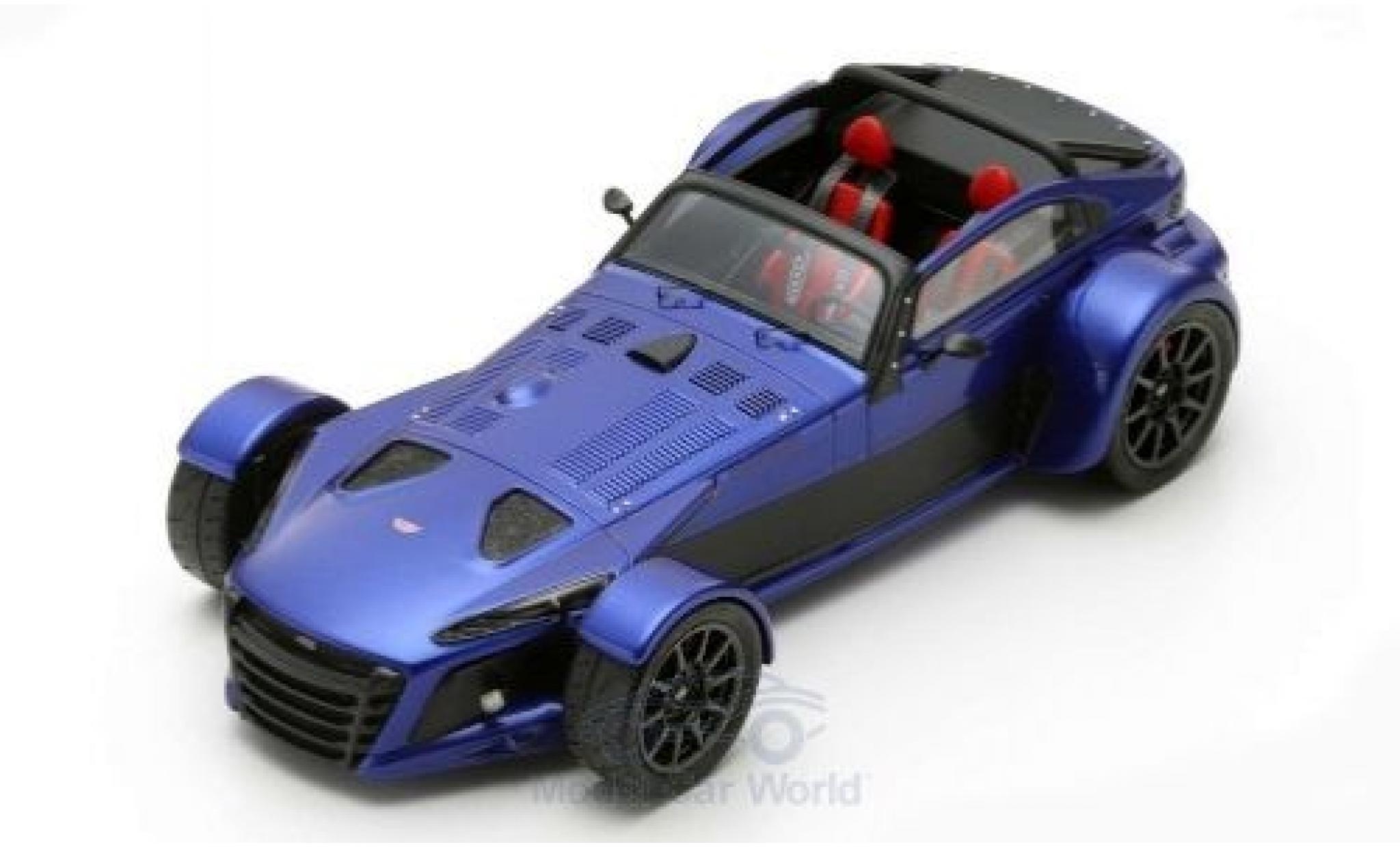 Donkervoort D8 1/18 Spark GTO-40 blue 2018 diecast model cars