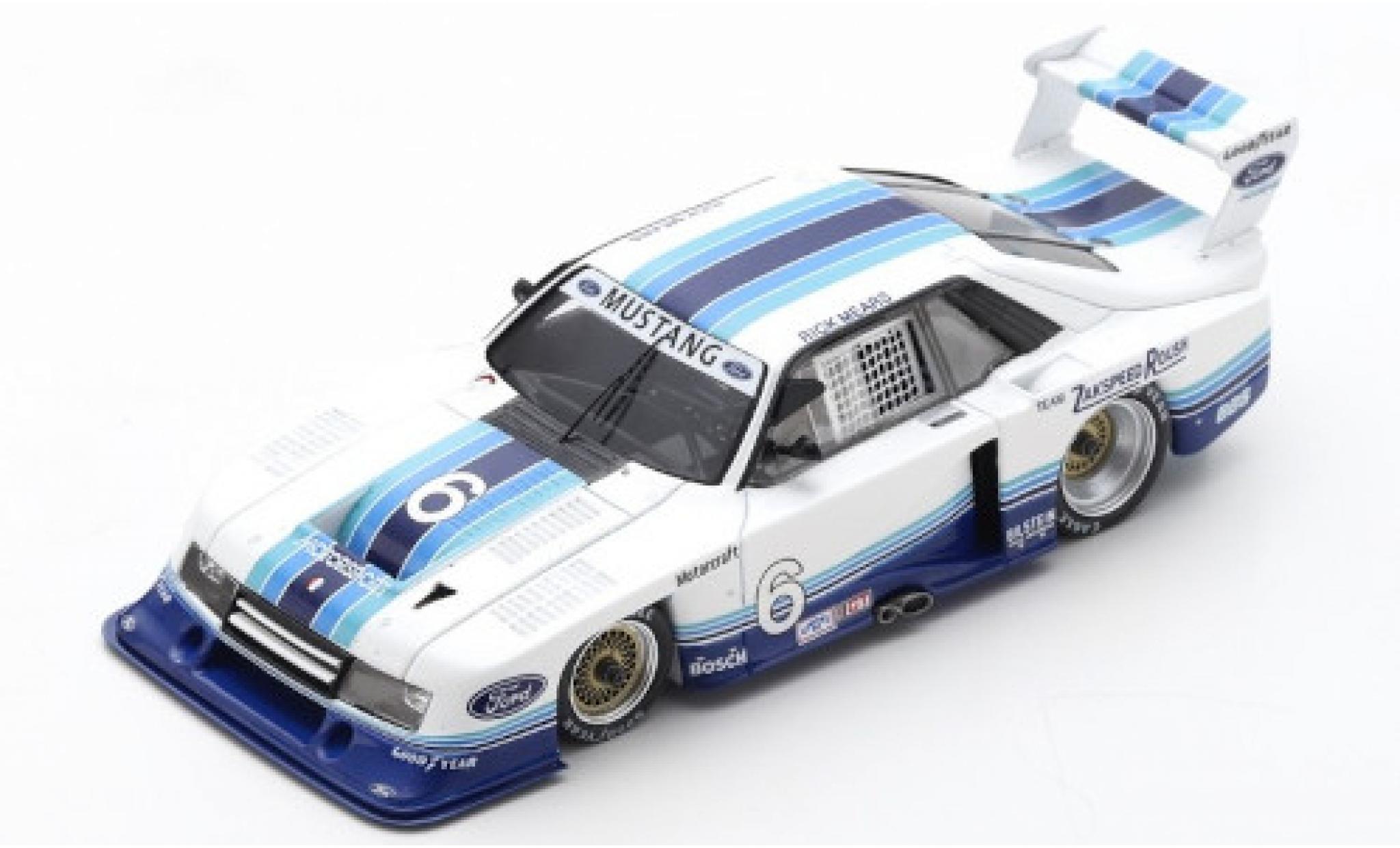 Ford Mustang 1/43 Spark Zakspeed No.6 Sears Point 1982 R.Mears diecast model cars