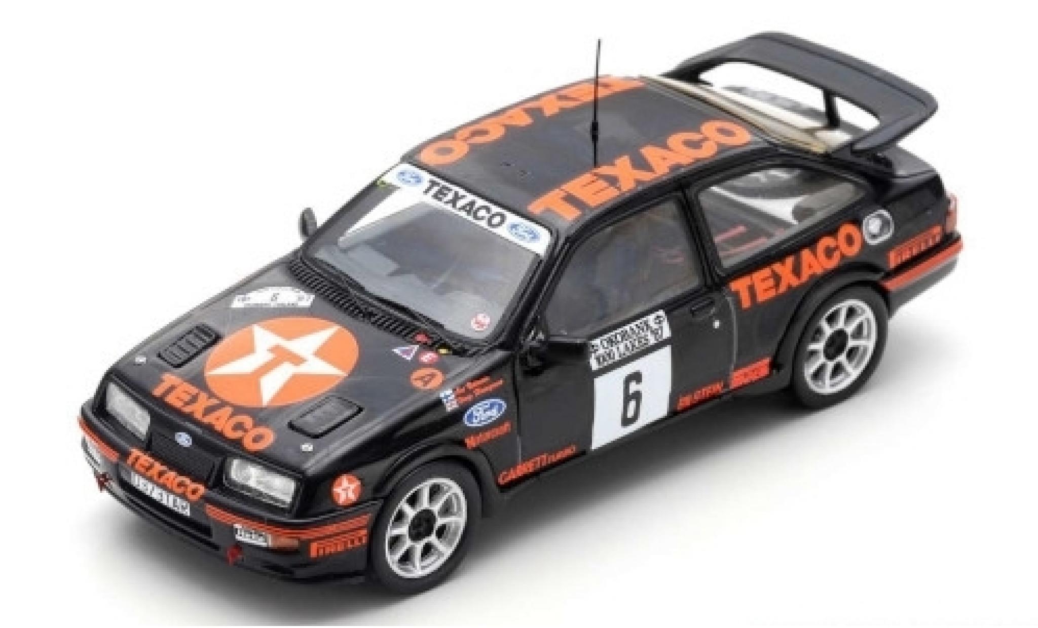 Ford Sierra 1/43 Spark RS Cosworth No.6 Texaco 1000 Lakes Rally 1987 A.Vatanen/T.Harryman diecast model cars