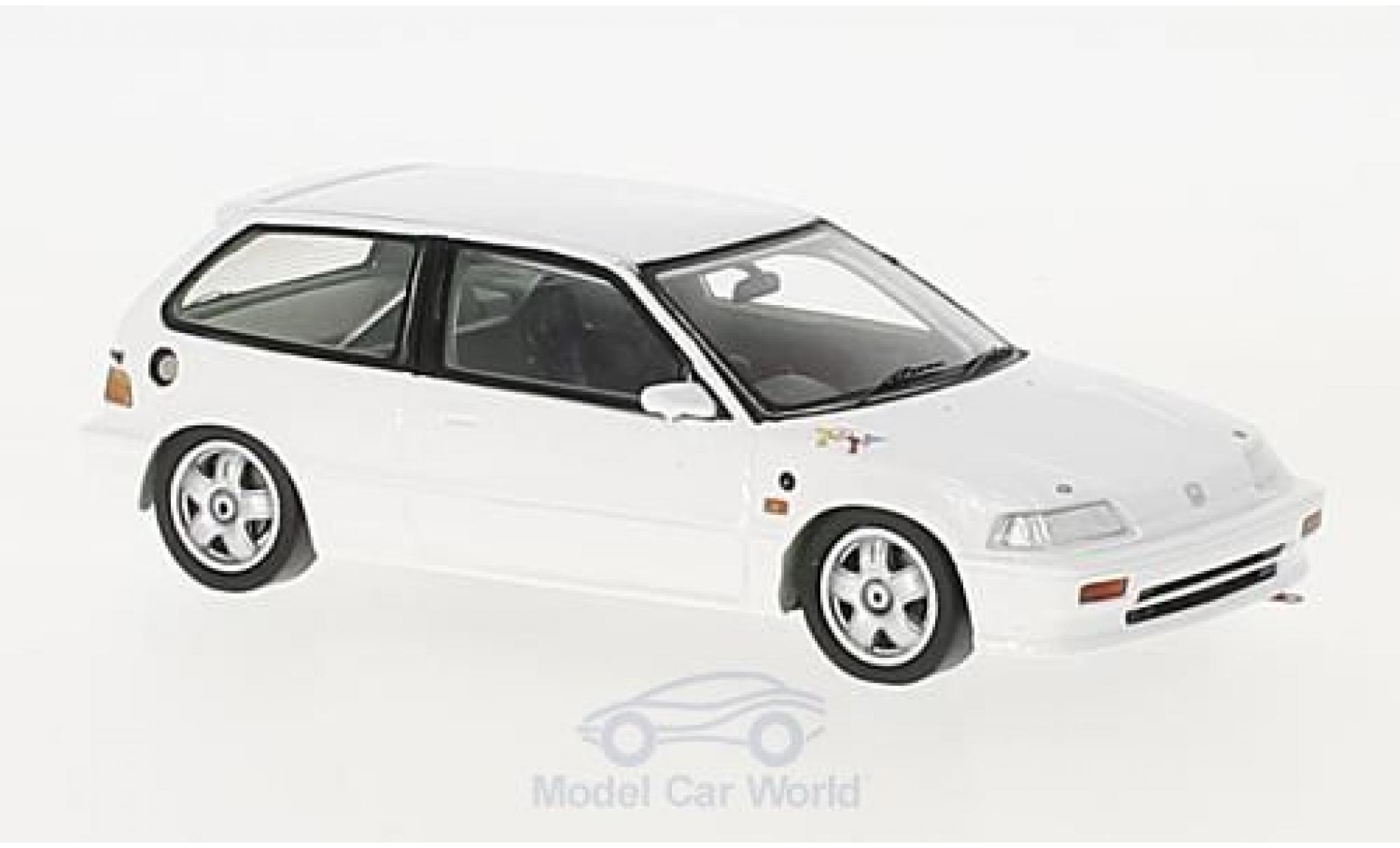 Honda Civic 1/43 Spark EF3 white RHD 1988 Group A diecast model cars