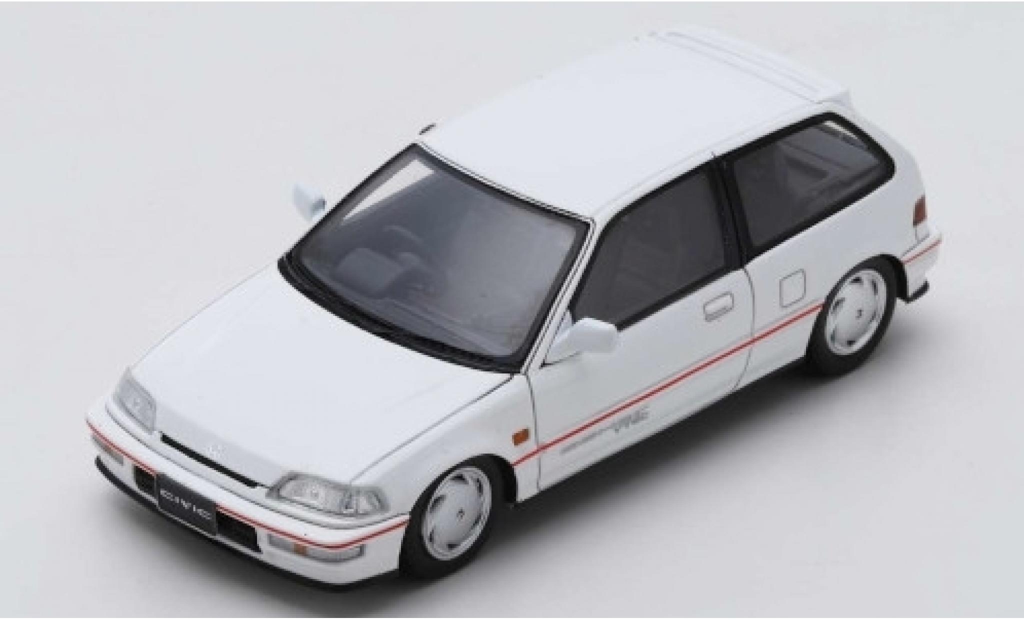 Honda Civic 1/43 Spark (EF9) SiR white RHD 1990 diecast model cars