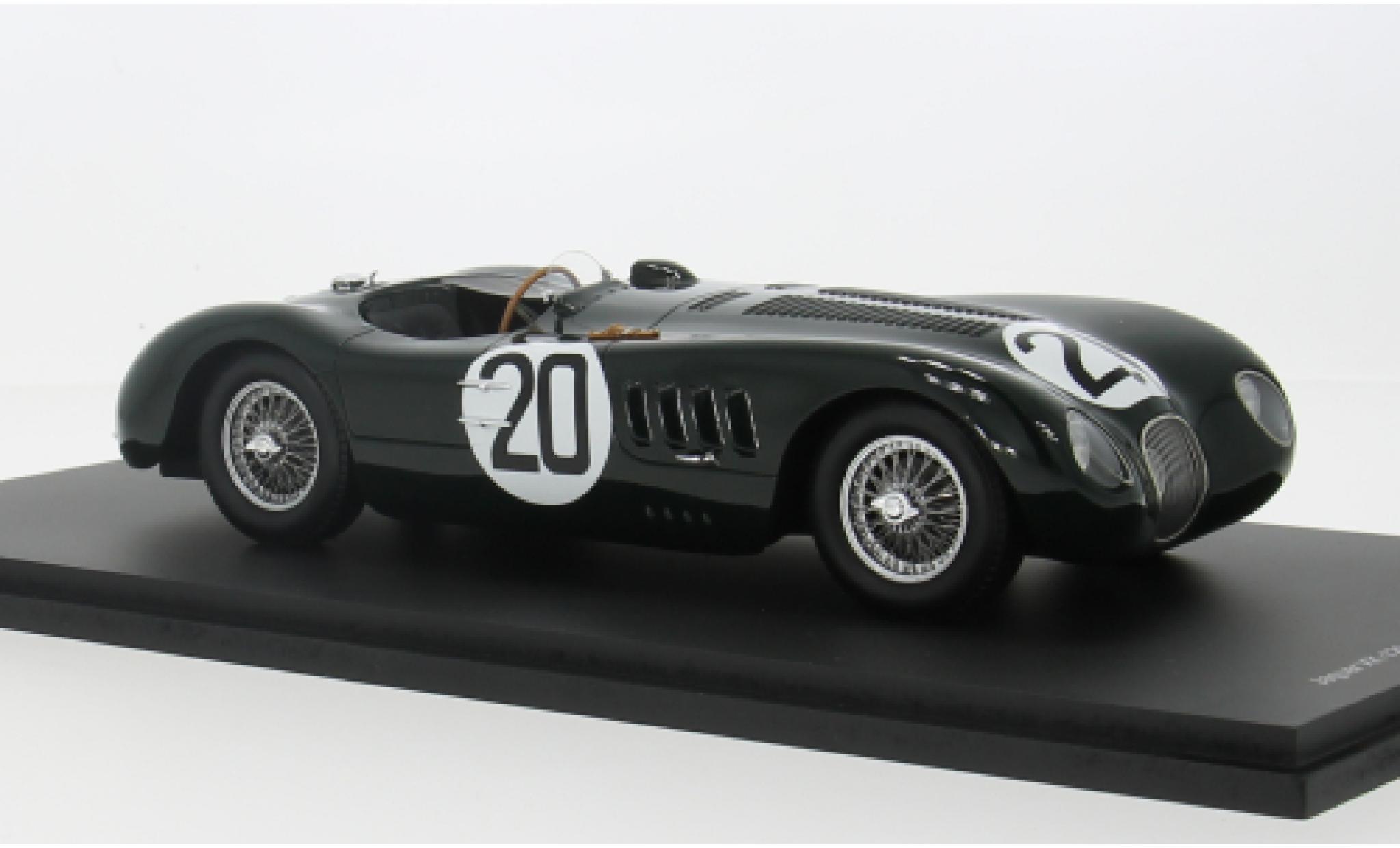 Jaguar XK 1/18 Spark 120 C RHD No.20 24h Le Mans 1951 1:18 diecast model cars
