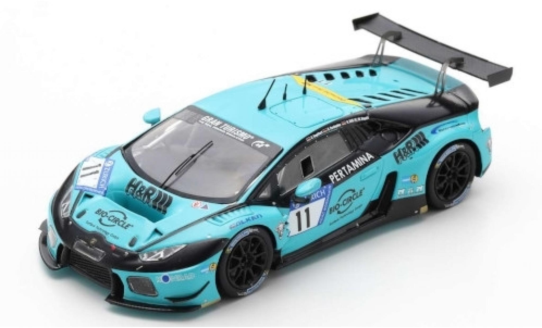 Lamborghini Huracan 1/43 Spark GT3 No.11 Konrad Motorsport H&R 24h N&uuml;rburgring 2017 M.Mapelli/H.Still/C.Engelhart/D.Farnbacher diecast model cars