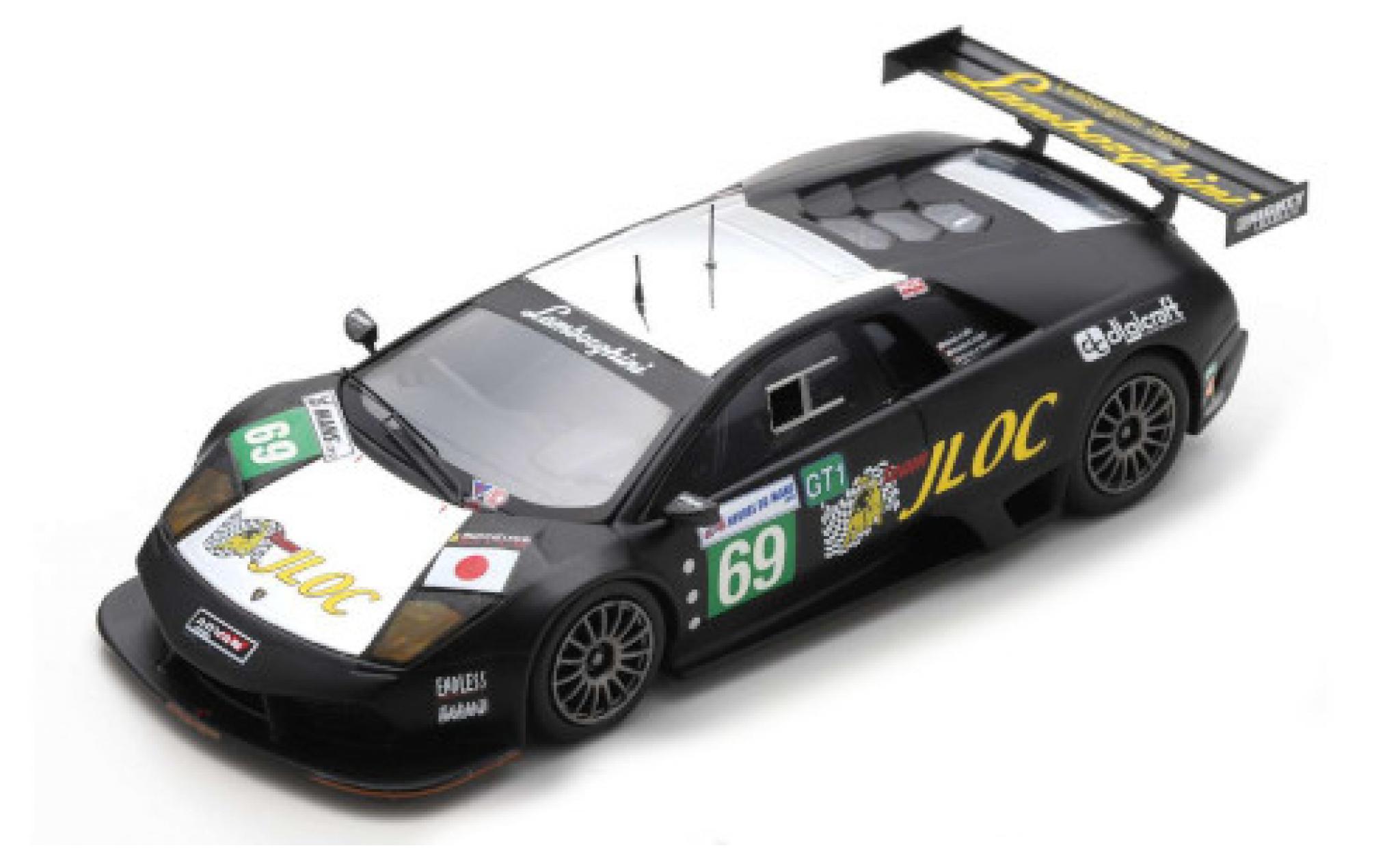 Lamborghini Murcielago 1/43 Spark R-SV LM No.69 24h Le Mans 2010 A.Yogo/H.Iiri/K.Yamanishi diecast model cars