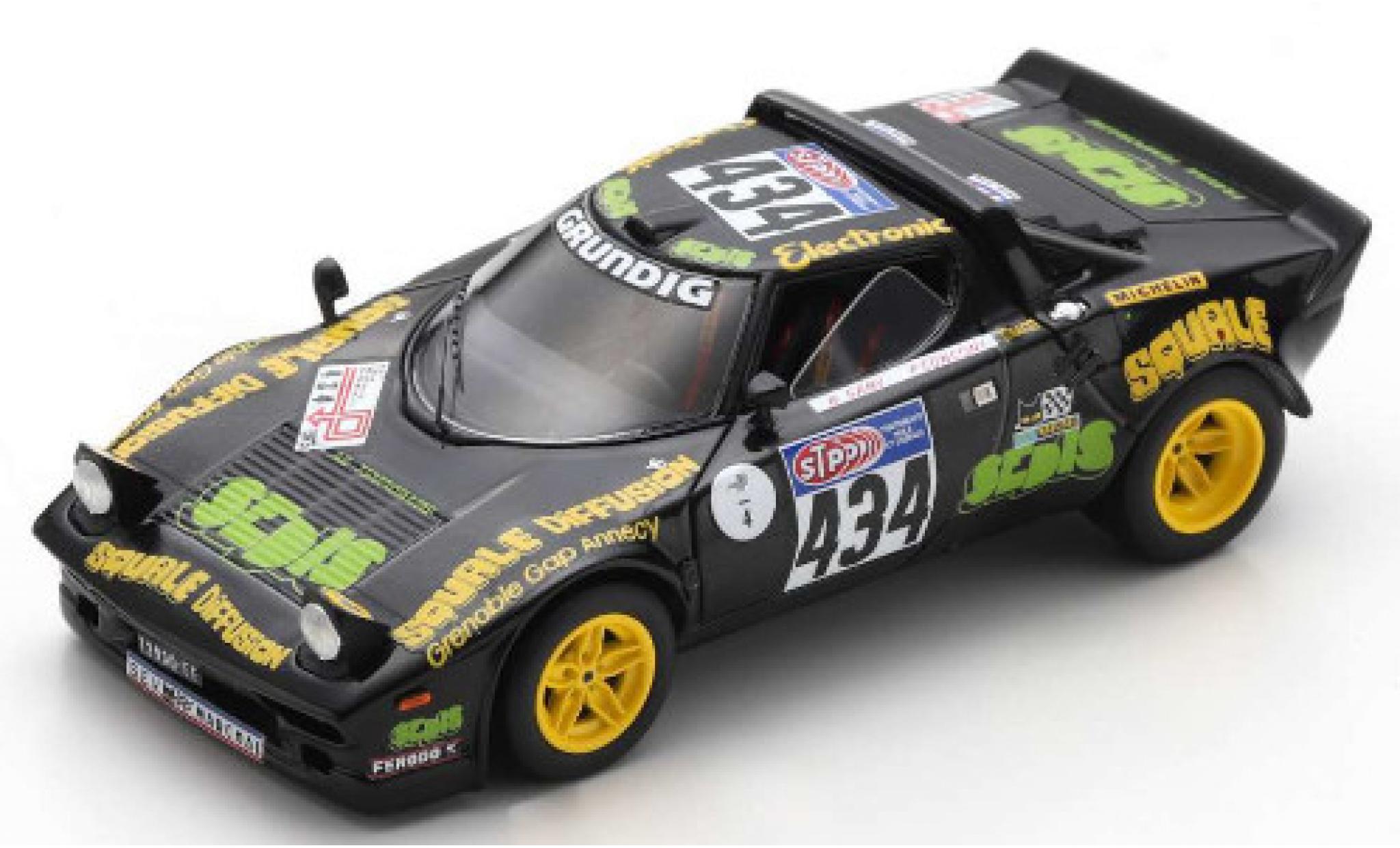 Lancia Stratos 1/43 Spark HF No.434 Tour de France Auto 1976 B.Saby/F.Conconi diecast model cars