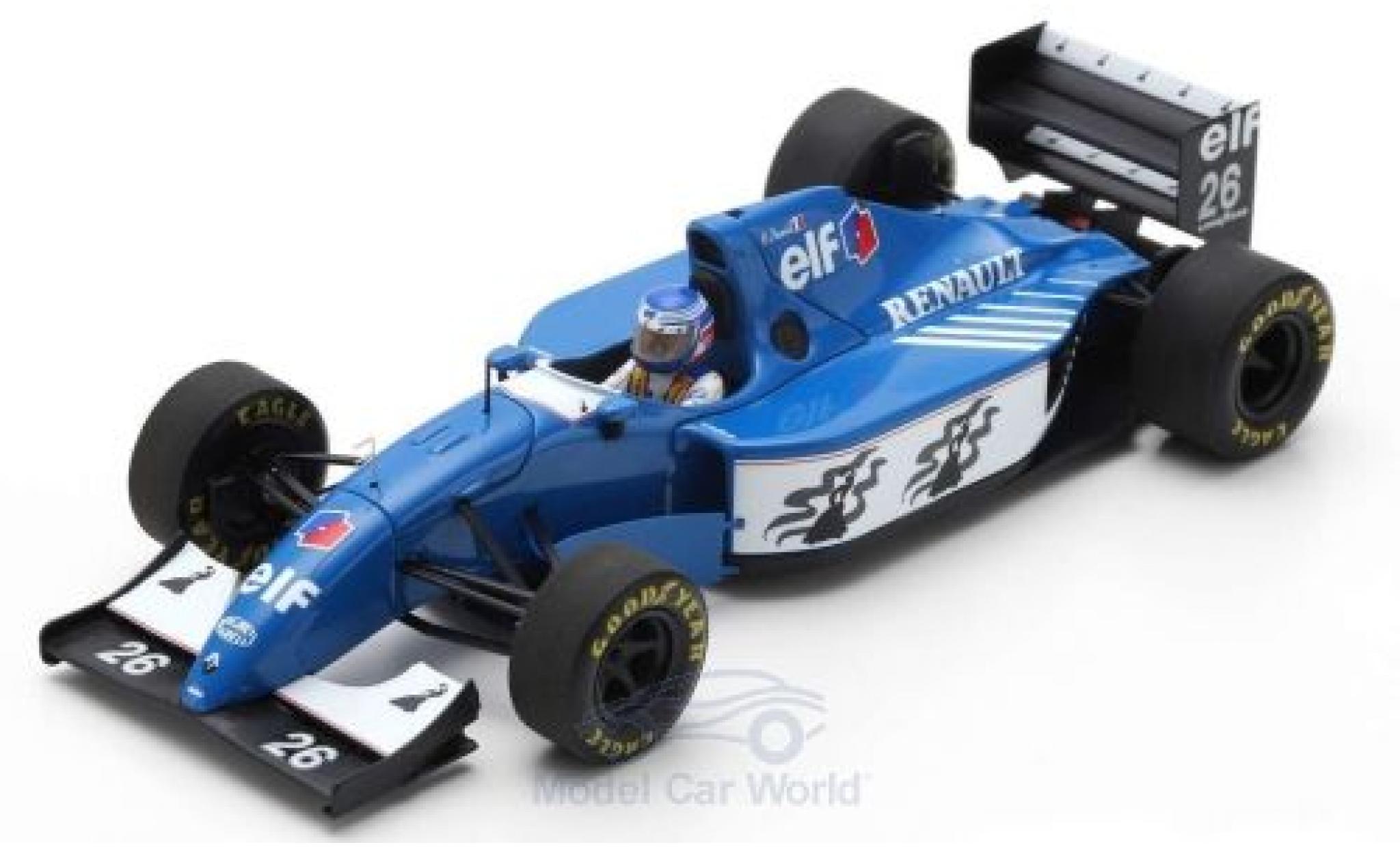 Ligier JS3 1/43 Spark 9B No.26 Formel 1 GP Deutschland 1994 O.Panis diecast model cars
