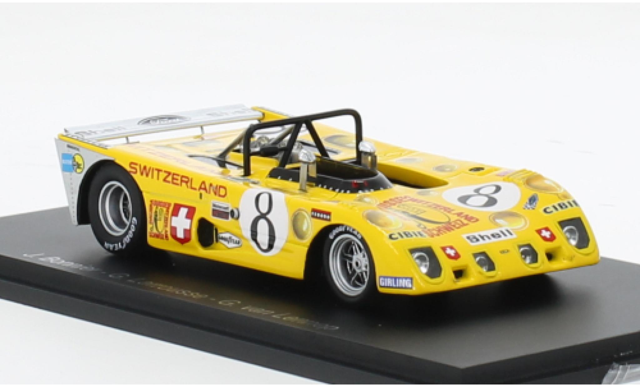 Lola T280 1/43 Spark RHD No.8 24h Le Mans 1972 1:43 diecast model cars