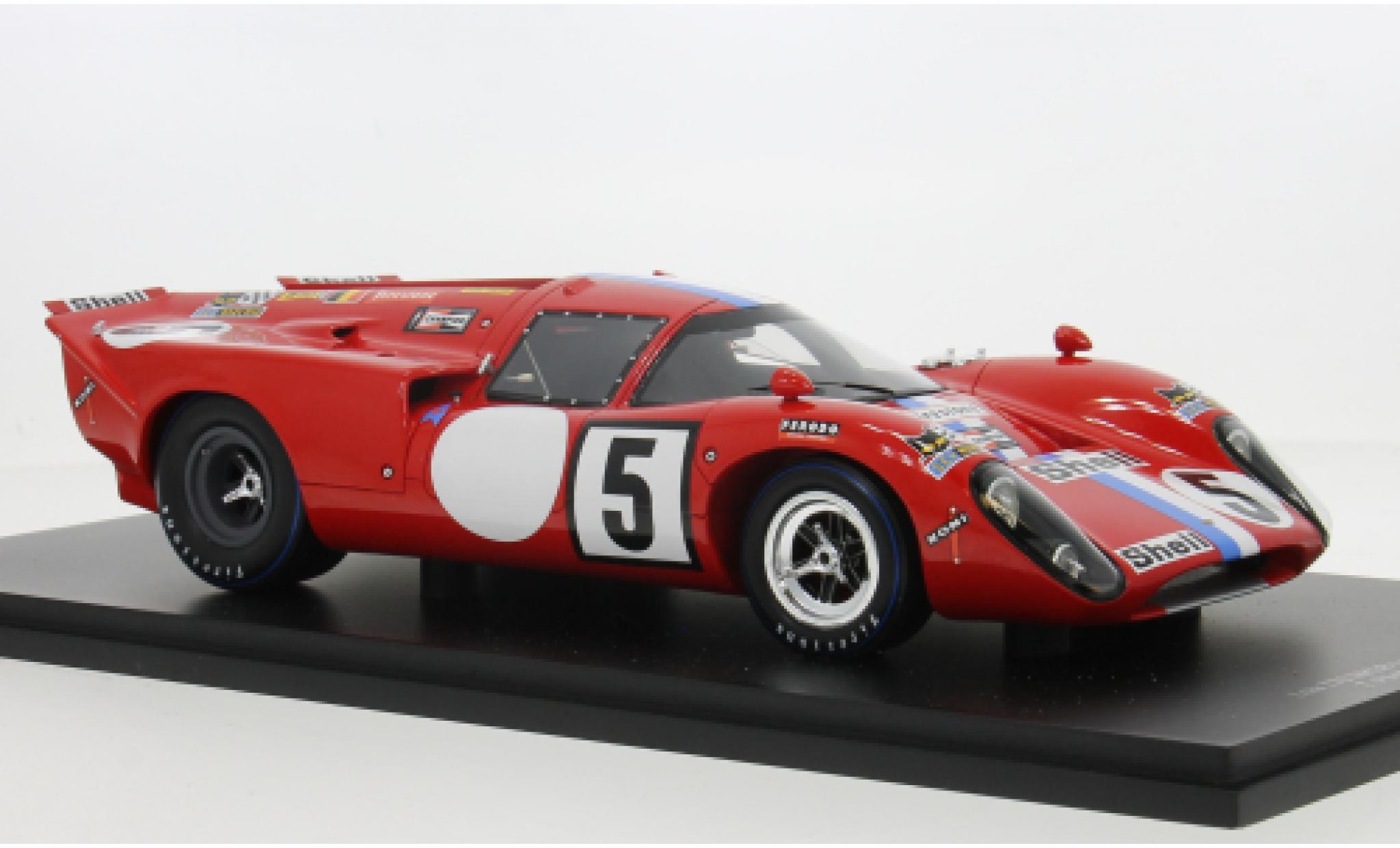 Lola T70 1/18 Spark Mk3B RHD No.5 24h Le Mans 1971 1:18 diecast model cars