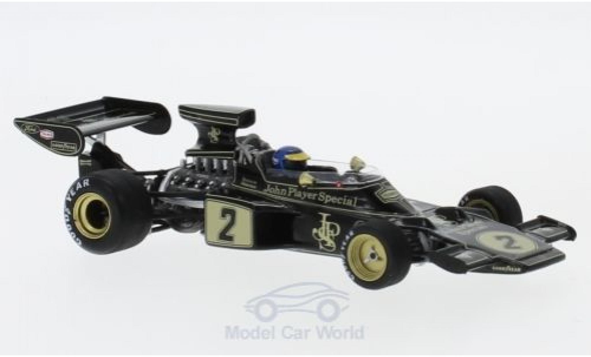 Lotus 72 1/43 Spark E No.2 John Player Special Formel 1 GP Frankreich 1973 R.Peterson diecast model cars