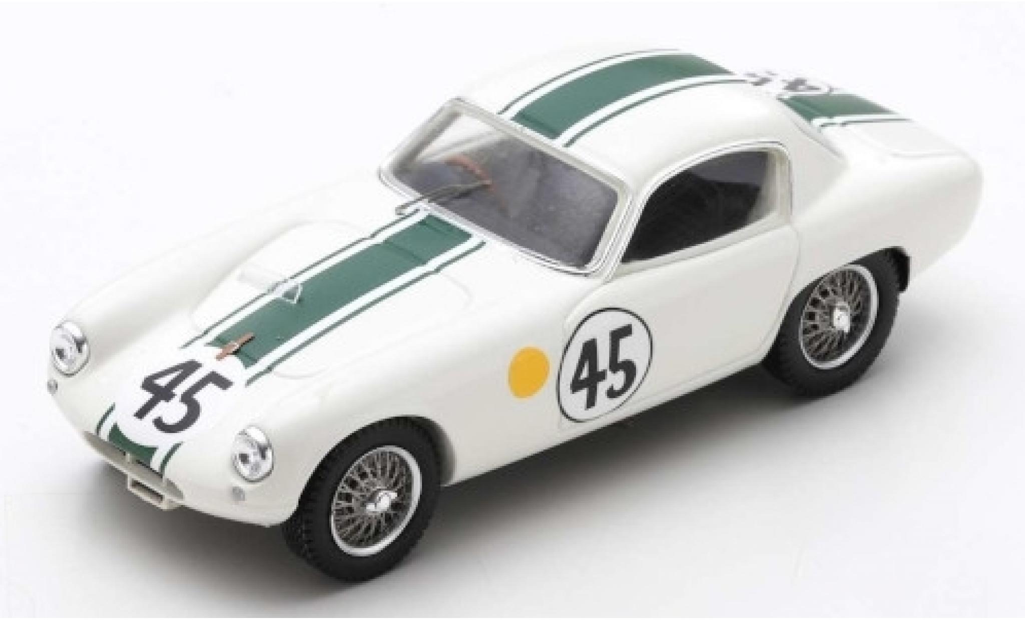 Lotus Elite 1/43 Spark MK XIV RHD No.45 24h Le Mans 1962 C.Hunt/J.Wyllie diecast model cars