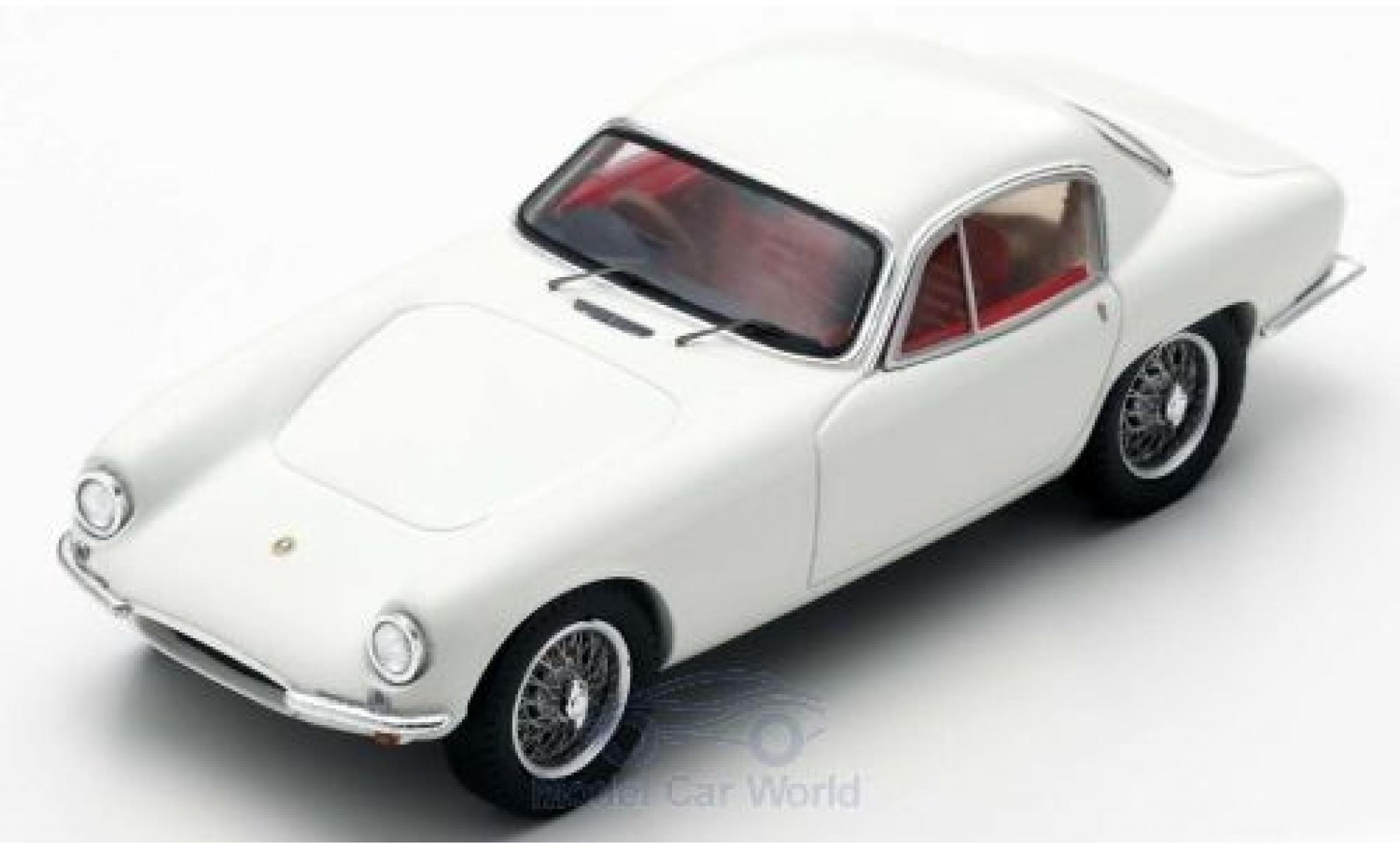 Lotus Elite 1/43 Spark white RHD 1958 diecast model cars