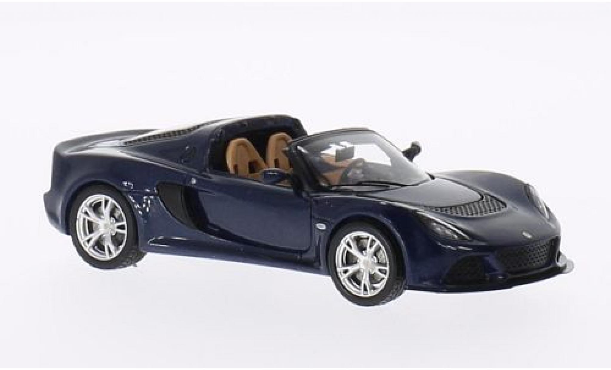 Lotus Exige 1/43 Spark S metallic blue 2013 diecast model cars