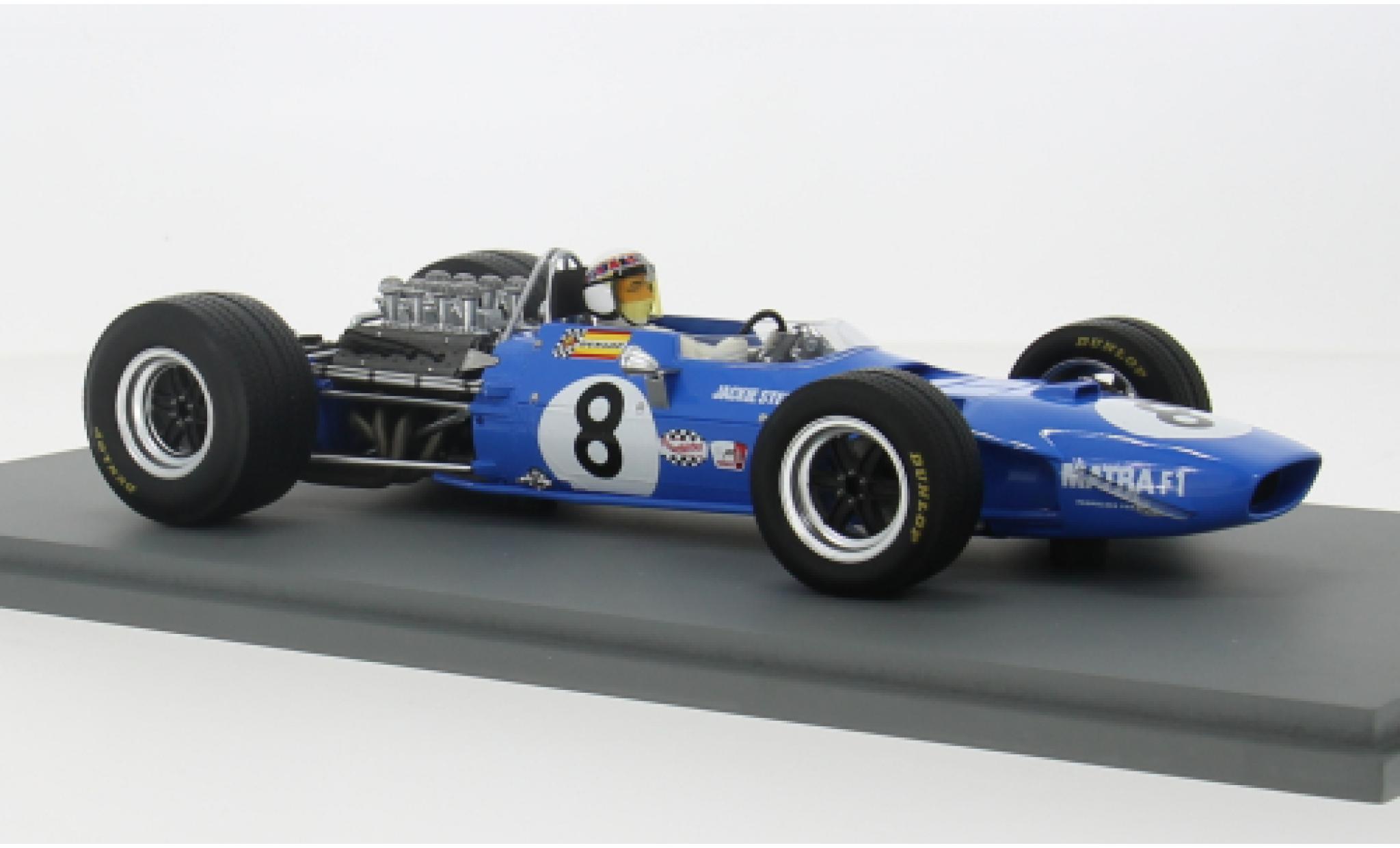 Matra MS1 1/18 Spark 0 No.8 Formel 1 GP Niederlande 1968 1:18 diecast model cars