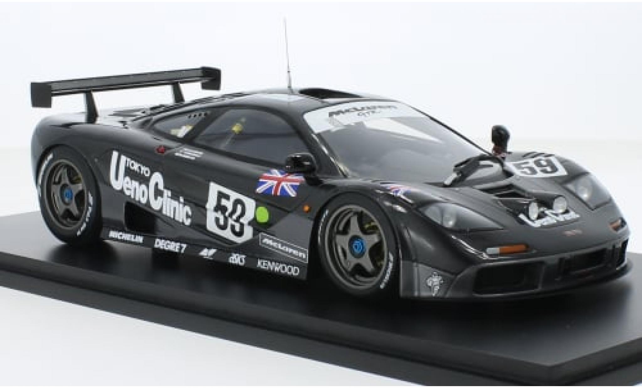 McLaren F1 1/18 Spark GTR No.59 Ueno Clinic 24h Le Mans 1995 1:18 diecast model cars
