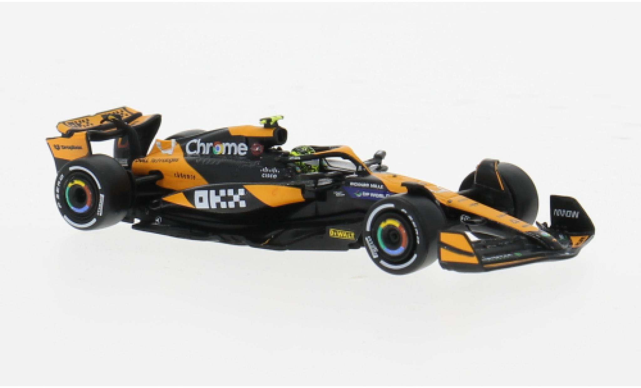 McLaren F1 1/64 Spark MCL38 No.4 Team Formel 1 2024 1:64 diecast model cars