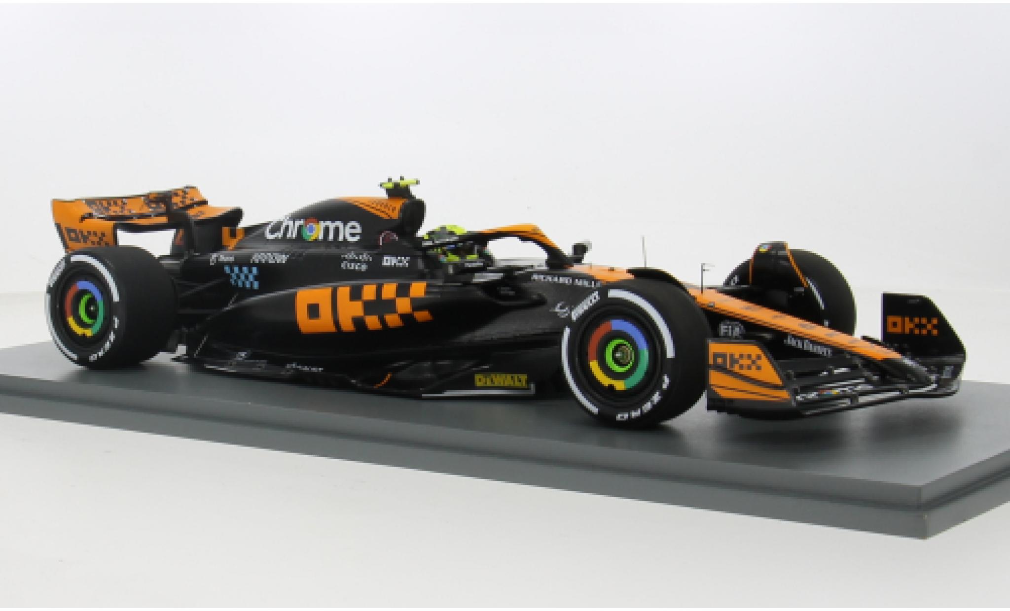 McLaren F1 1/18 Spark MCL60 No.4 Team Formel 1 GP Japan 2023 1:18 diecast model cars