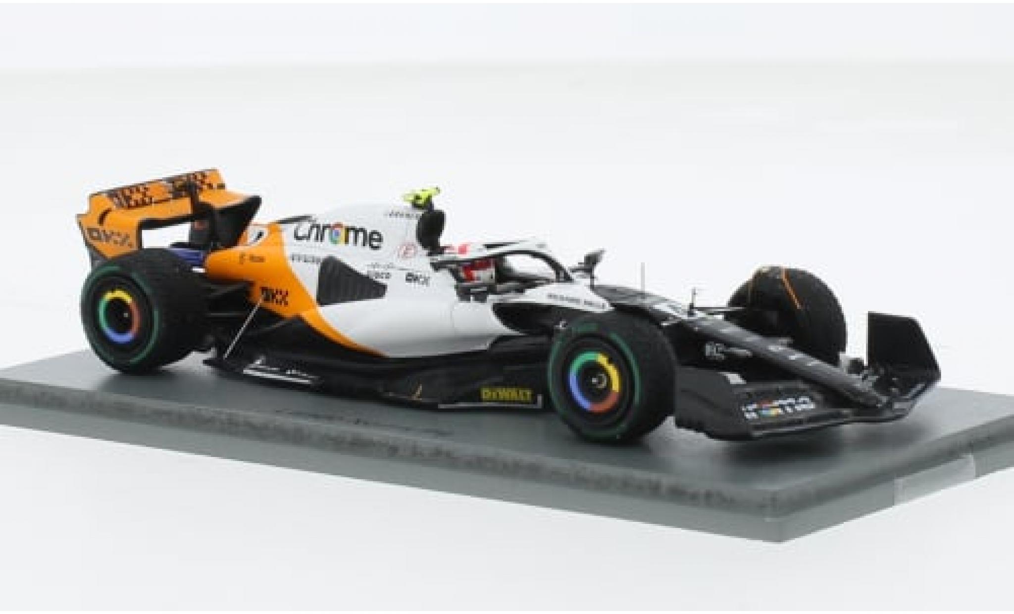 McLaren F1 1/43 Spark MCL60 No.4 Team Formel 1 GP Monaco 2023 1:43 diecast model cars
