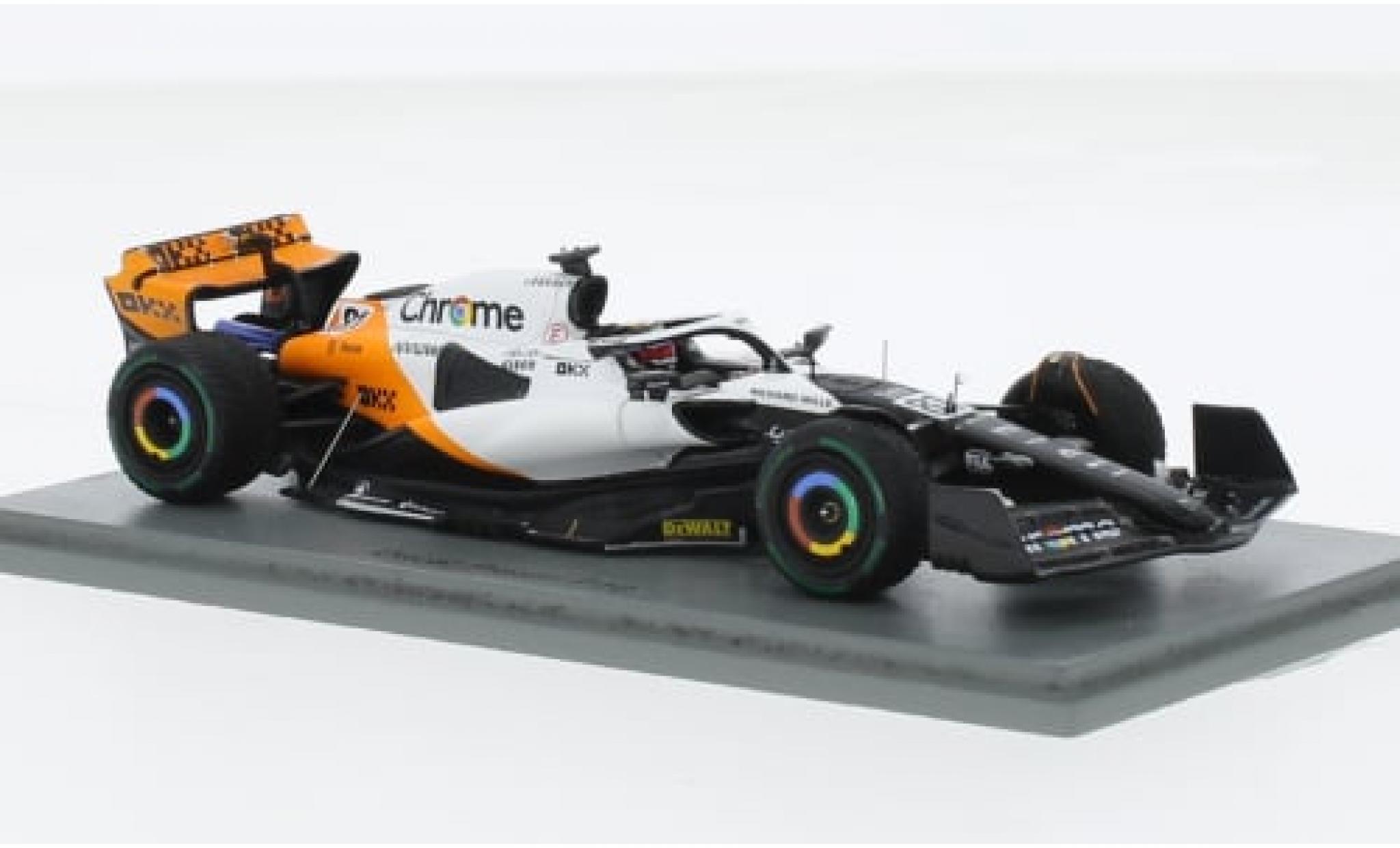McLaren F1 1/43 Spark MCL60 No.81 Team Formel 1 GP Monaco 2023 1:43 diecast model cars