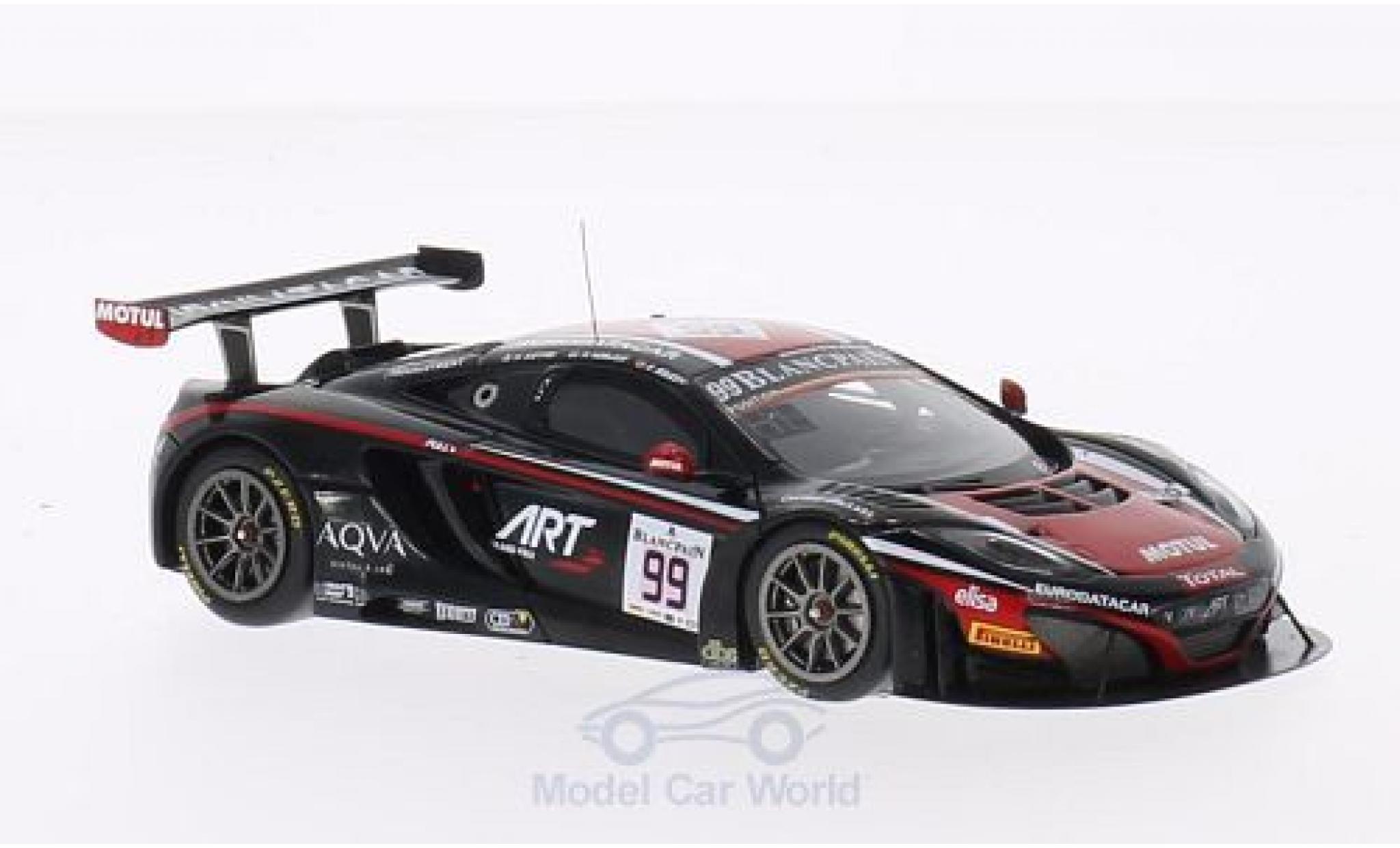 McLaren MP4-12C 1/43 Spark No.99 ART Grand Prix 24h Spa 2014 K.Korjus/A.Soucek/K.Estre diecast model cars