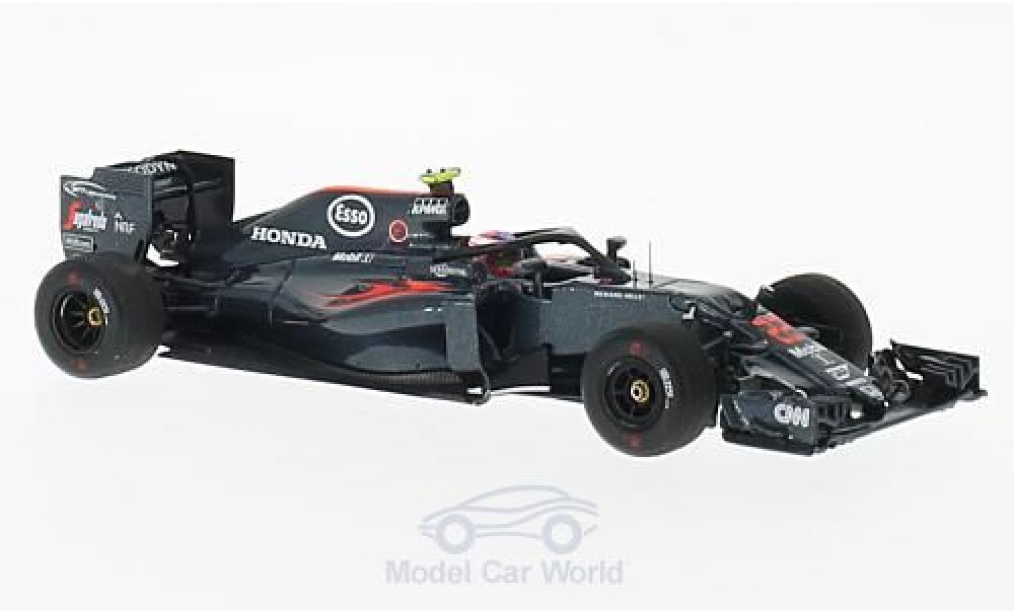McLaren MP4-12C 1/43 Spark MP4-31 No.22 Halo Test GP Italien 2016 J.Button diecast model cars