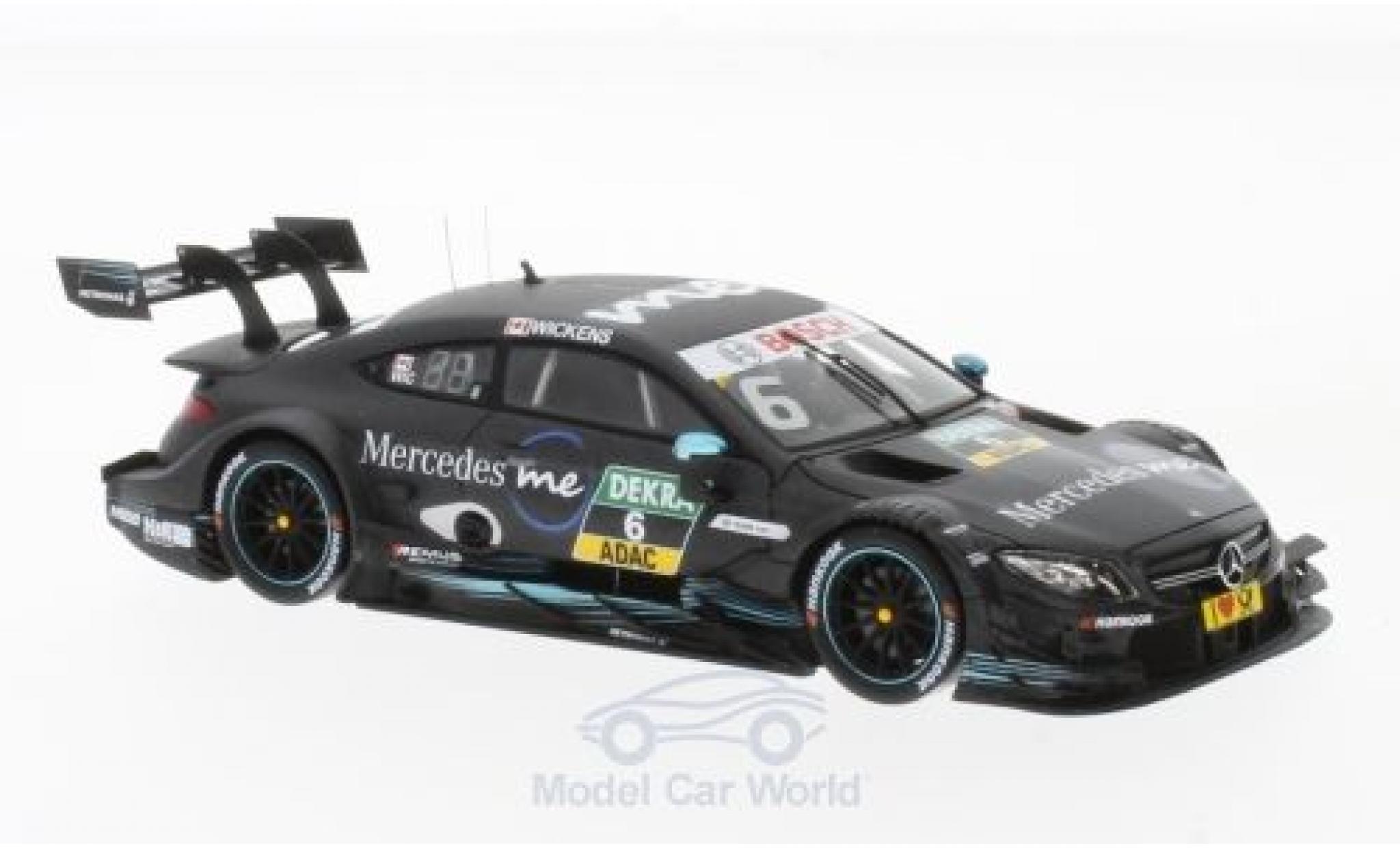 Mercedes Classe C DTM 1/43 Spark AMG C 63 DTM No.6 -AMG DTM Team HWA DTM 2017 R.Wickens diecast model cars