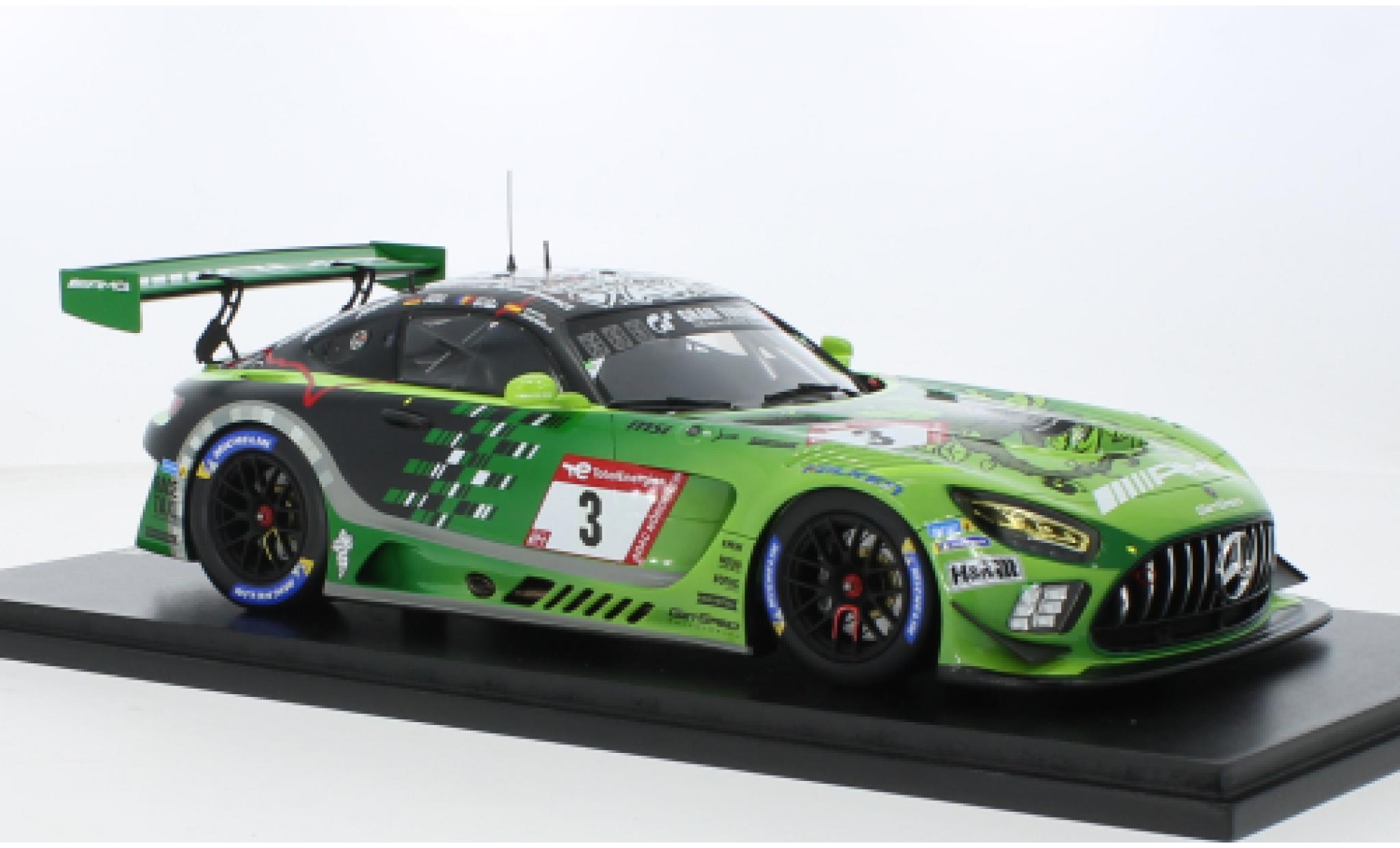 Mercedes AMG GT 1/18 Spark 3 No.3 AMG Team GetSpeed 24h N&uuml;rburgring 2023 1:18 diecast model cars