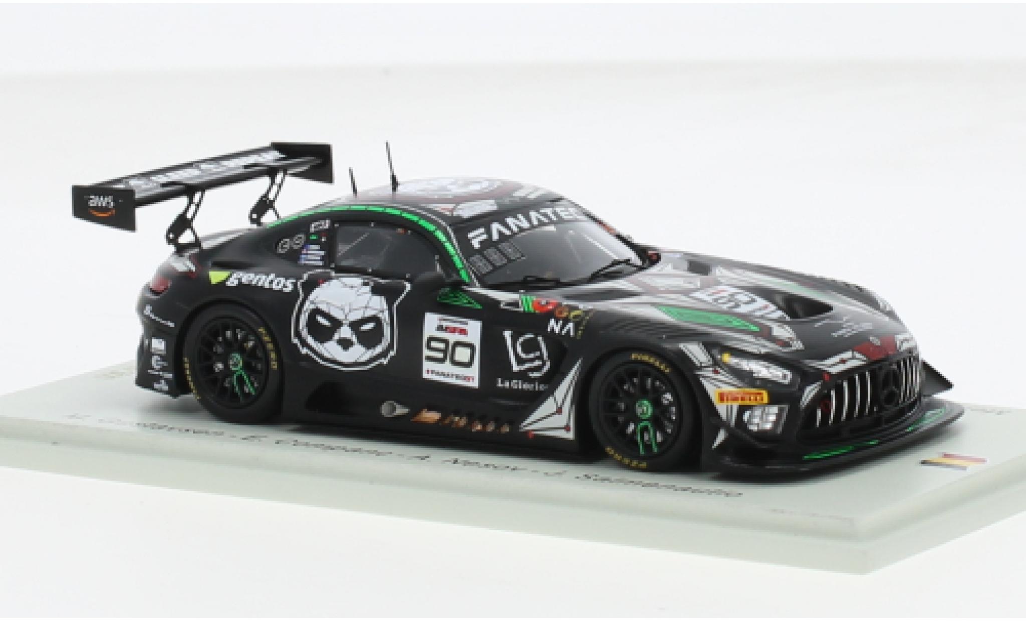 Mercedes AMG GT 1/43 Spark 3 No.90 Madpanda Motorsport 24h Spa 2023 1:43 diecast model cars