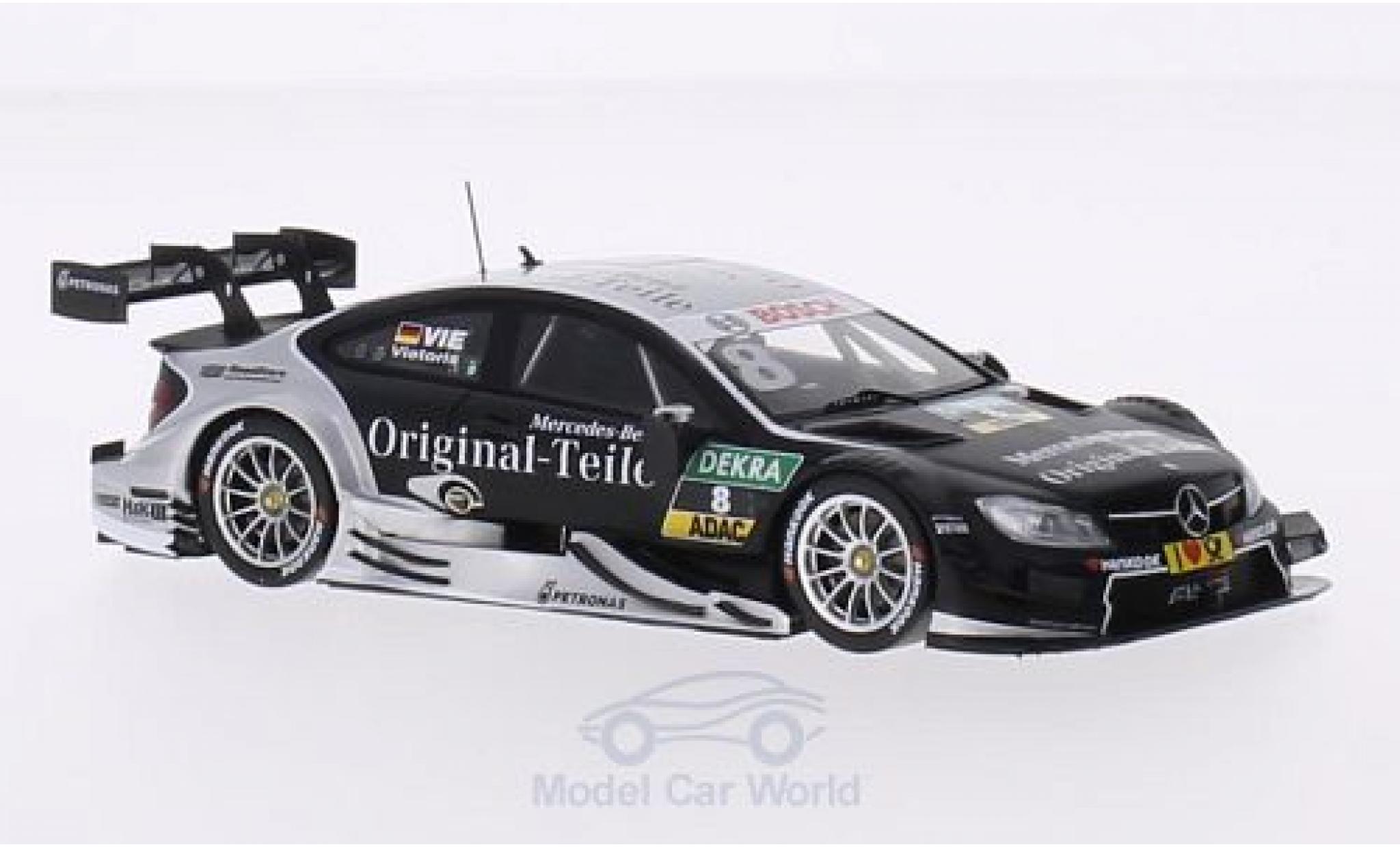 Mercedes Classe C DTM 1/43 Spark C63 AMG DTM No.8 -Benz Original-Teile DTM C.Vietoris diecast model cars