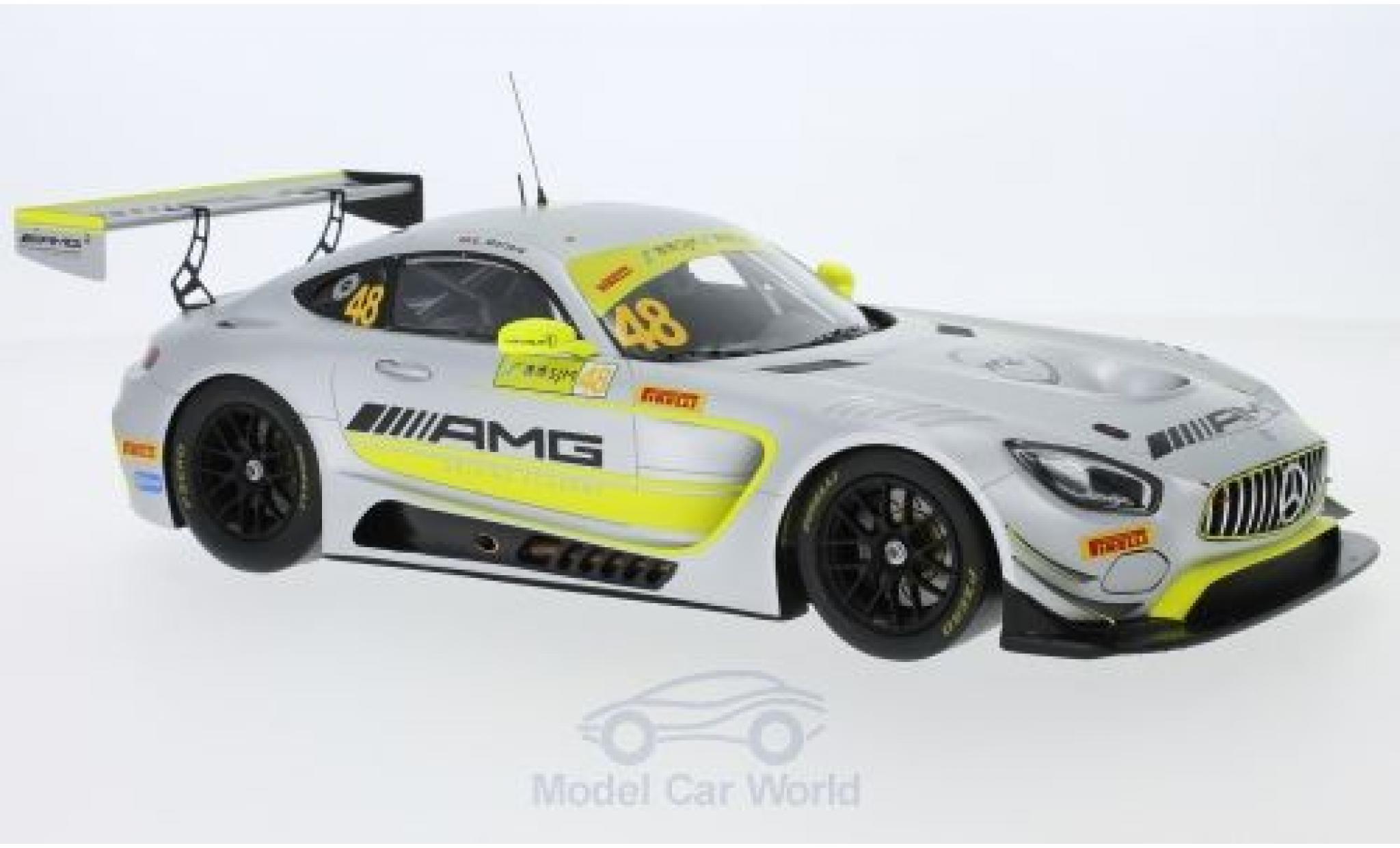 Mercedes Classe G 1/18 Spark GT3 No.48 AMG Team Driving Academy GT Cup Macau 2017 E.Mortara diecast model cars