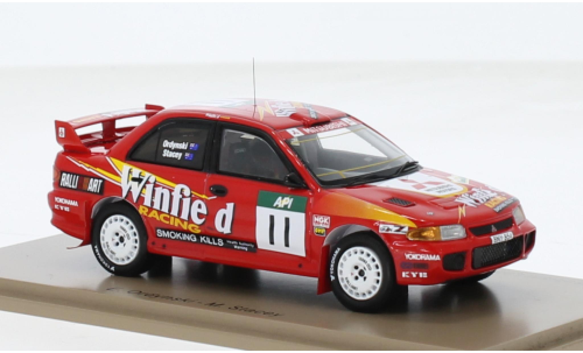 Mitsubishi Lancer 1/43 Spark Evolution III No.11 Rally WM Rally Australien 1997 1:43 diecast model cars