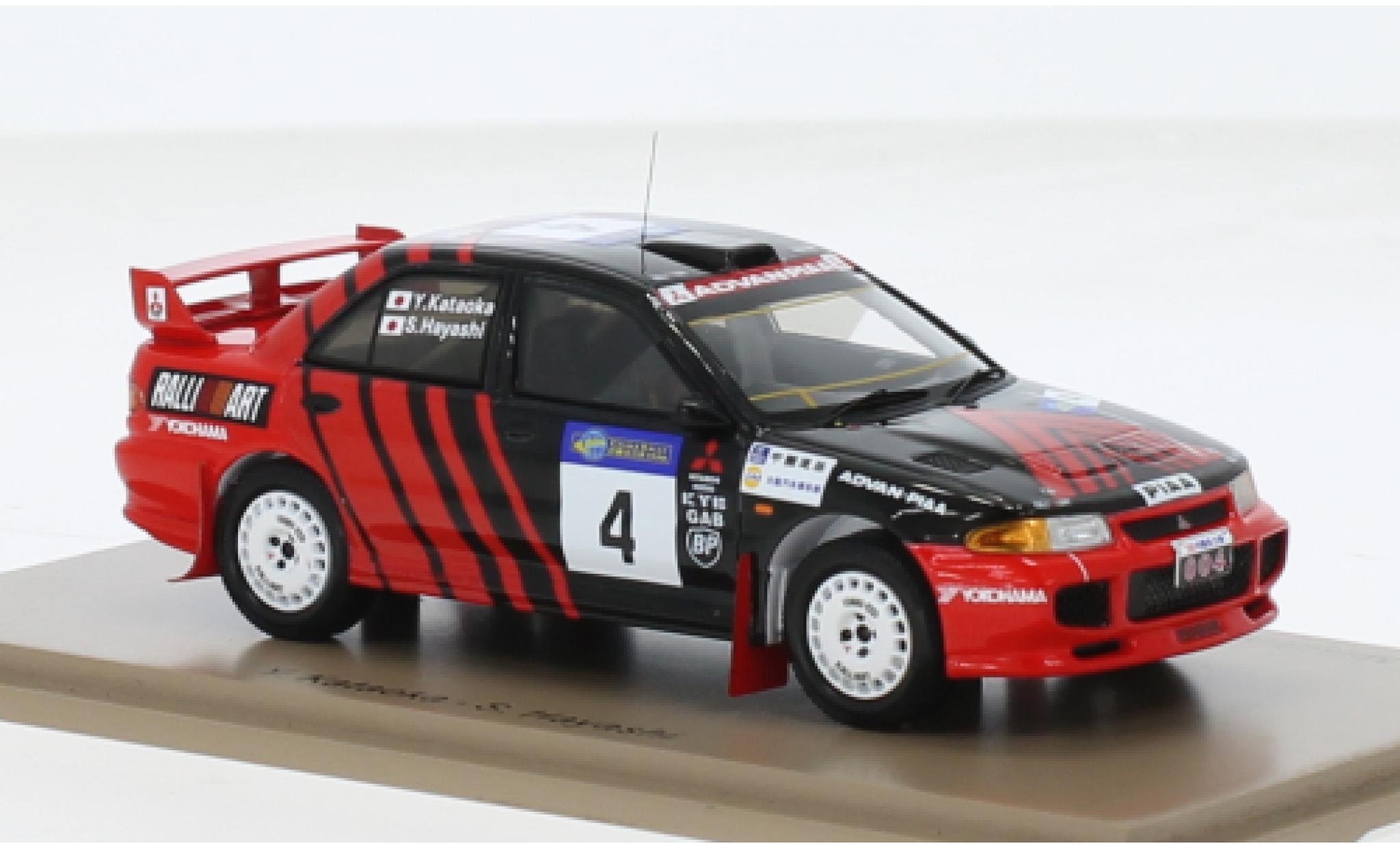 Mitsubishi Lancer 1/43 Spark Evolution III No.4 Rally China 1954 1:43 diecast model cars