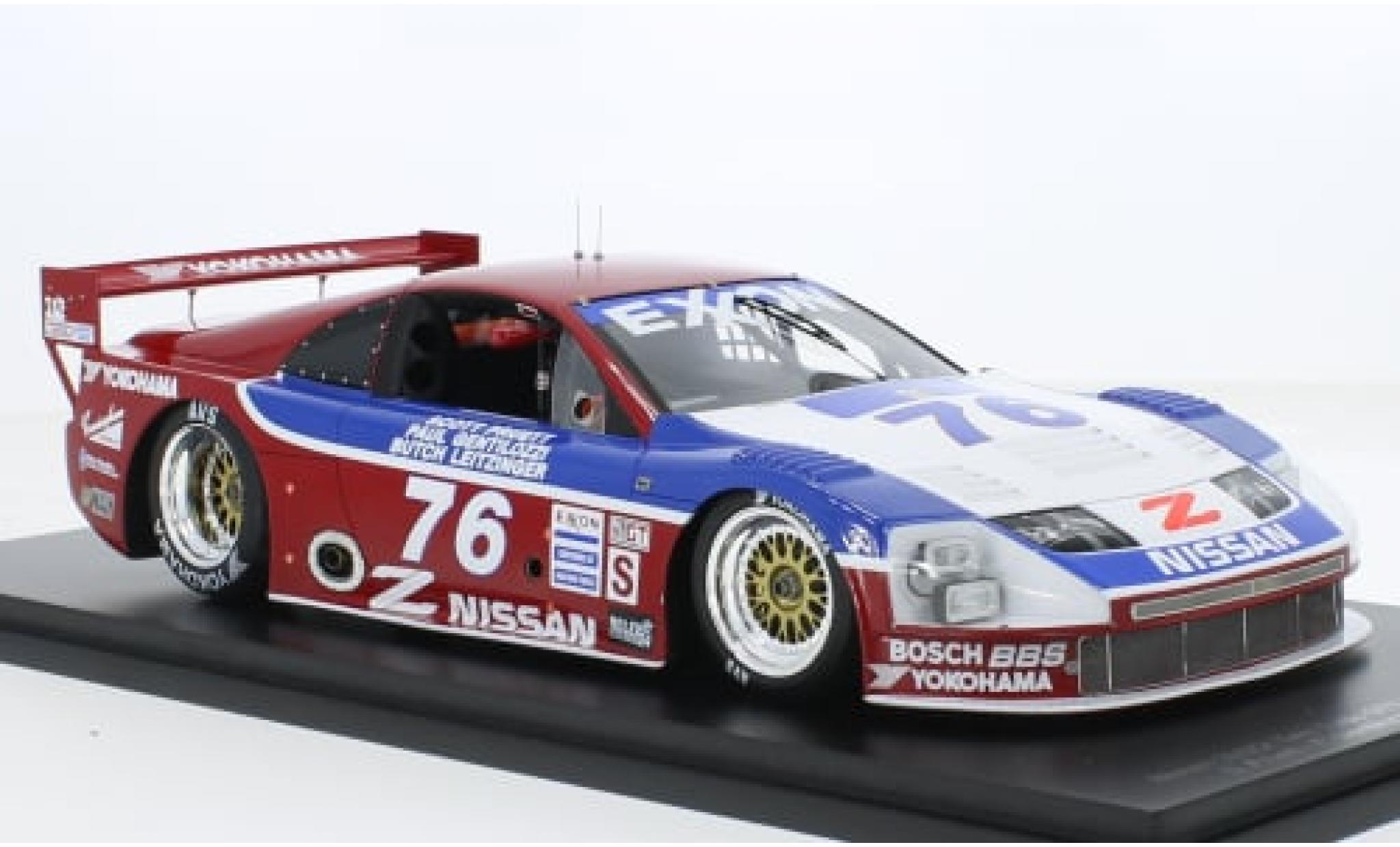Nissan 300 1/18 Spark ZX Twin Turbo GTS No.76 24h Daytona 1994 1:18 diecast model cars