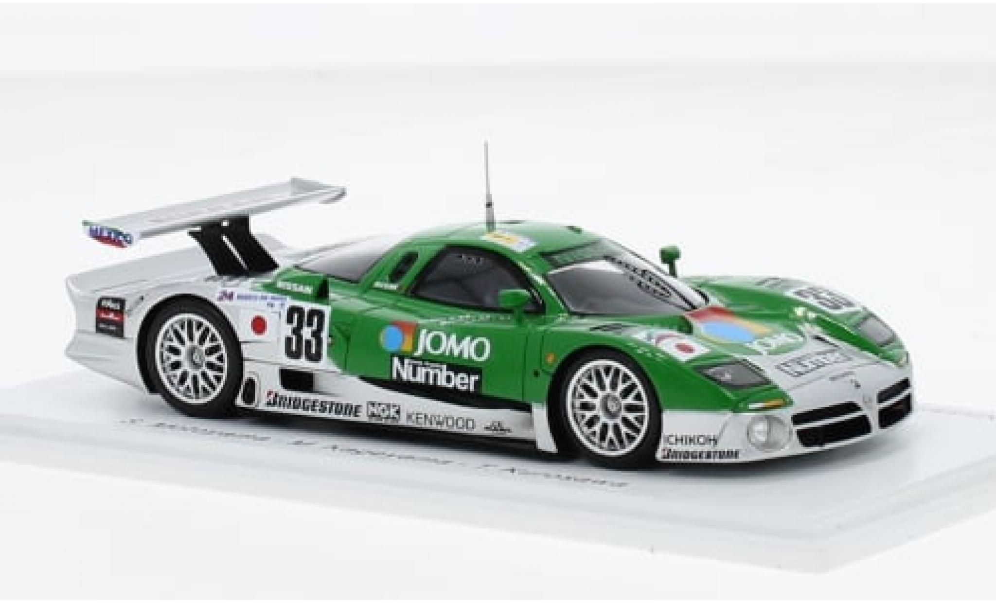 Nissan R390 1/43 Spark GT1 RHD No.33 Motorsport 24h Le Mans 1998 1:43 diecast model cars