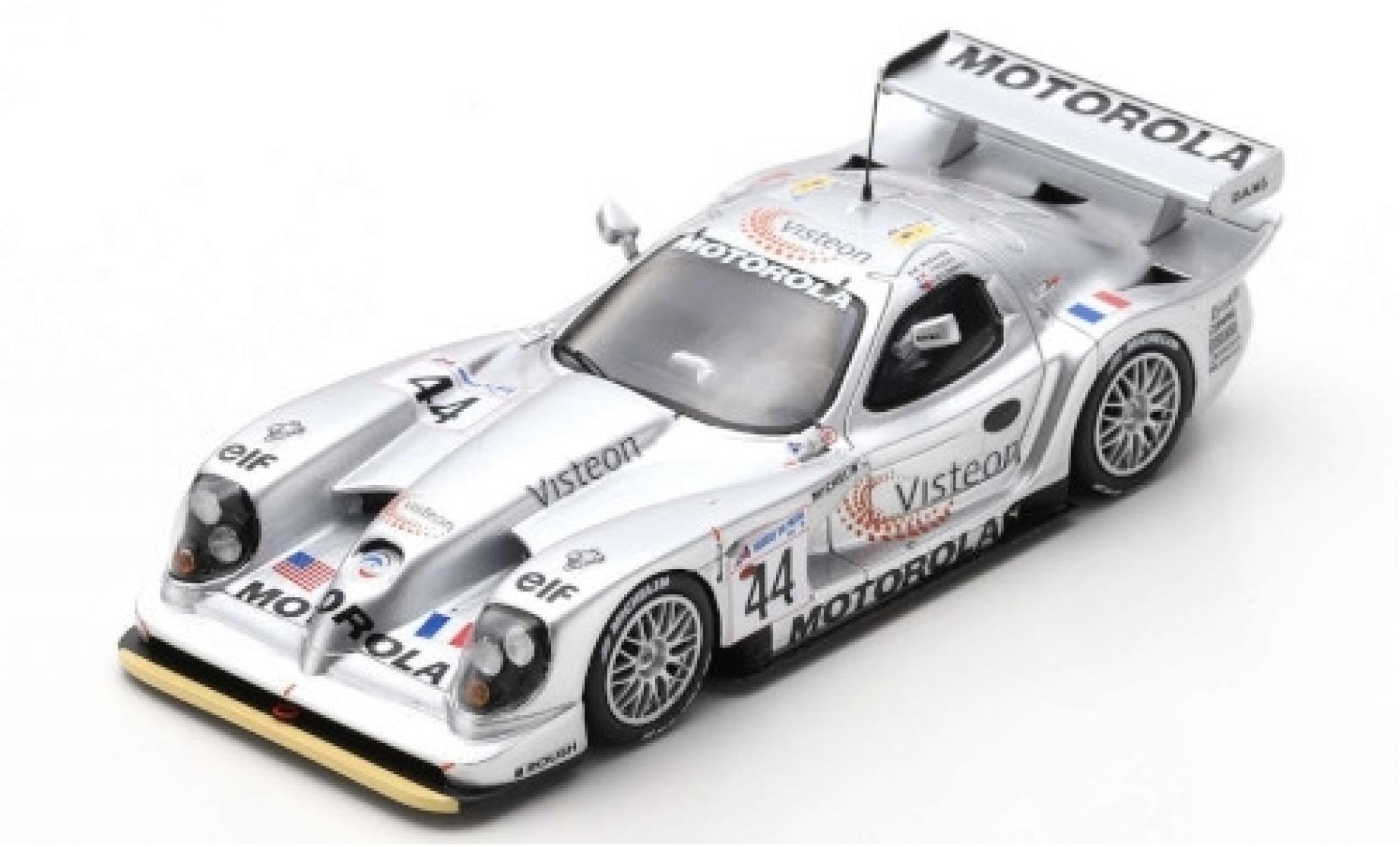 Panoz Esperante 1/43 Spark GTR-1 No.44 Motorsports Inc. Motorola 24h Le Mans 1998 E.Bernard/C.Tinseau/J.O Connell diecast model cars