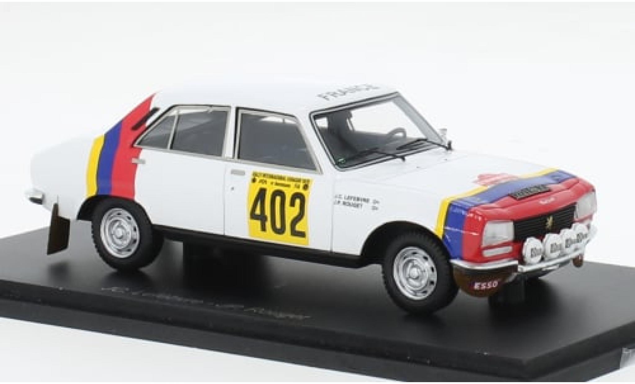 Peugeot 504 1/43 Spark No.402 Rally Codasur 1979 1:43 diecast model cars