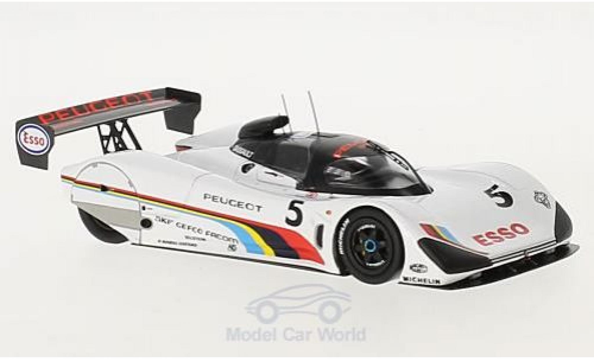 Peugeot 905 1991 1/43 Spark No.5 24h Le Mans 1991 M.Baldi/P.Alliot/J-P.Jabouille diecast model cars