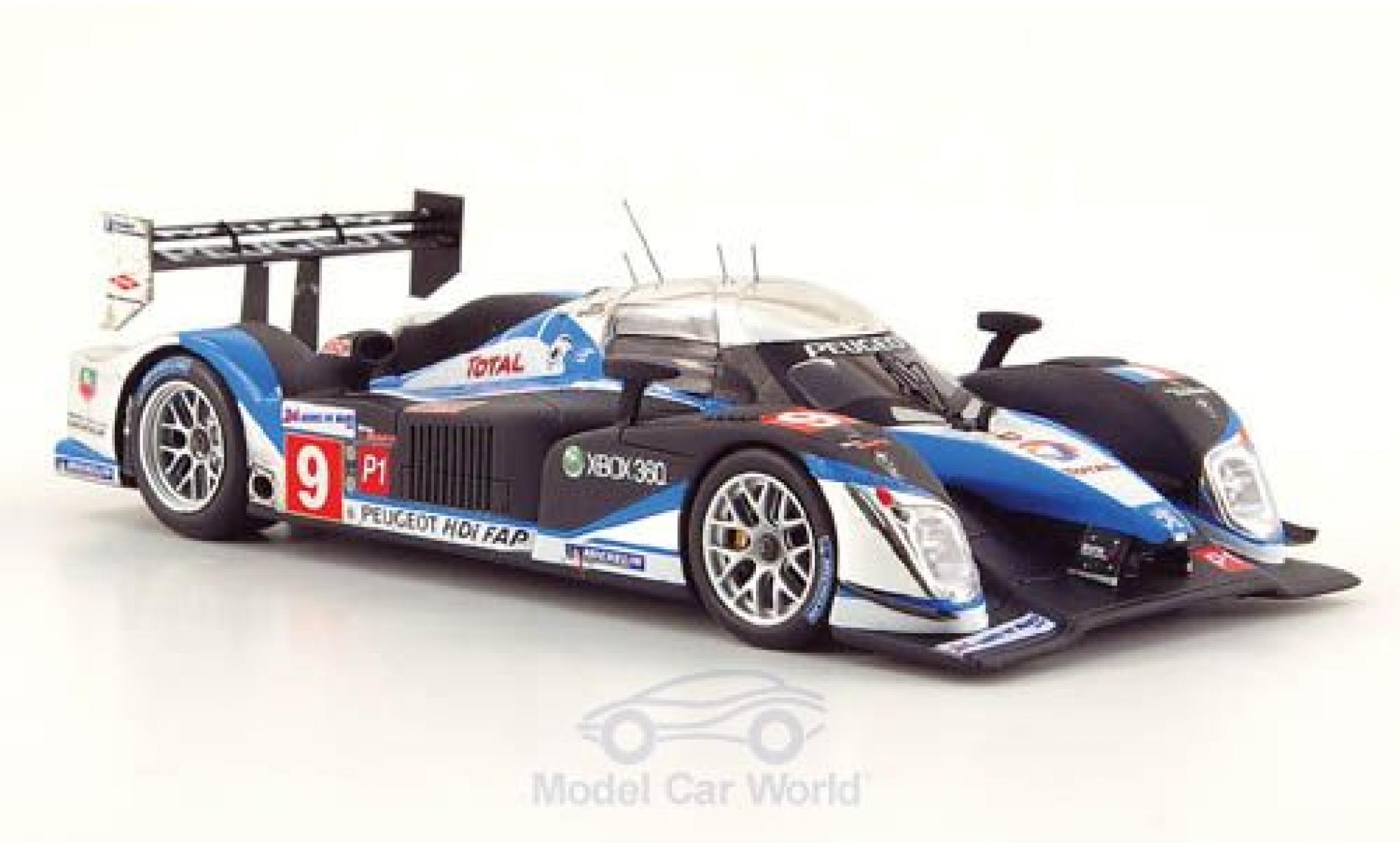 Peugeot 908 2009 1/43 Spark HDi FAP No.9 24h Le Mans 2009 D.Brabham/M.Gene/A.Wurz diecast model cars