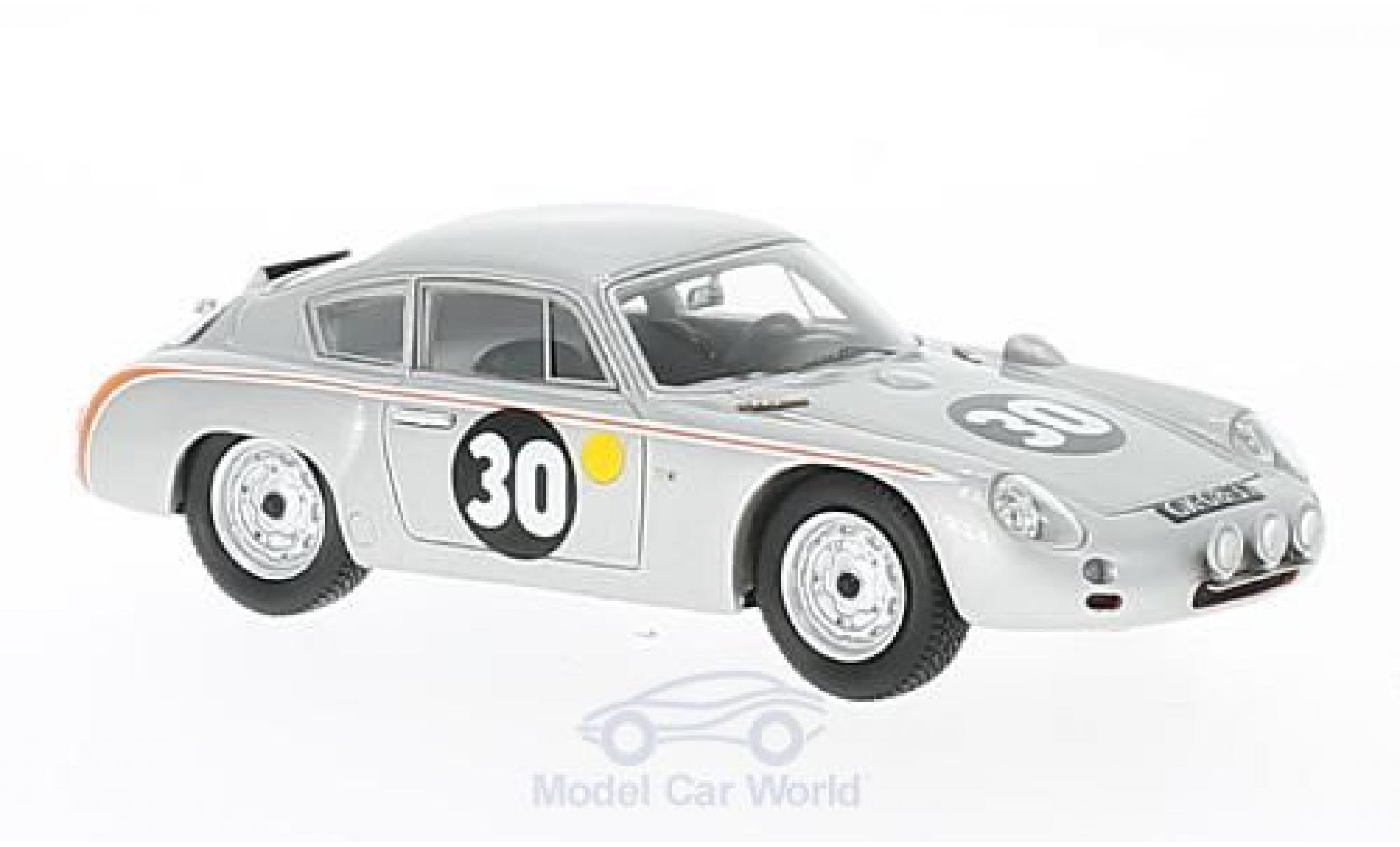 Porsche 356 A 1/43 Spark B Carrera Abarth No.30 System Engineering 24h Le Mans 1962 B.Pon/C.Godin de Beaufort diecast model cars