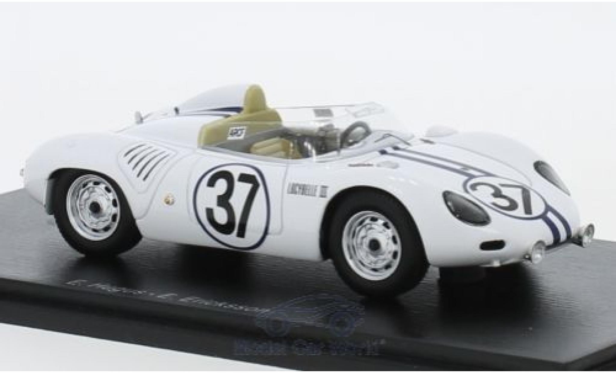 Porsche 718 1/43 Spark RSK No.37 24h Le Mans 1959 E.Hugus/E.Erickson diecast model cars