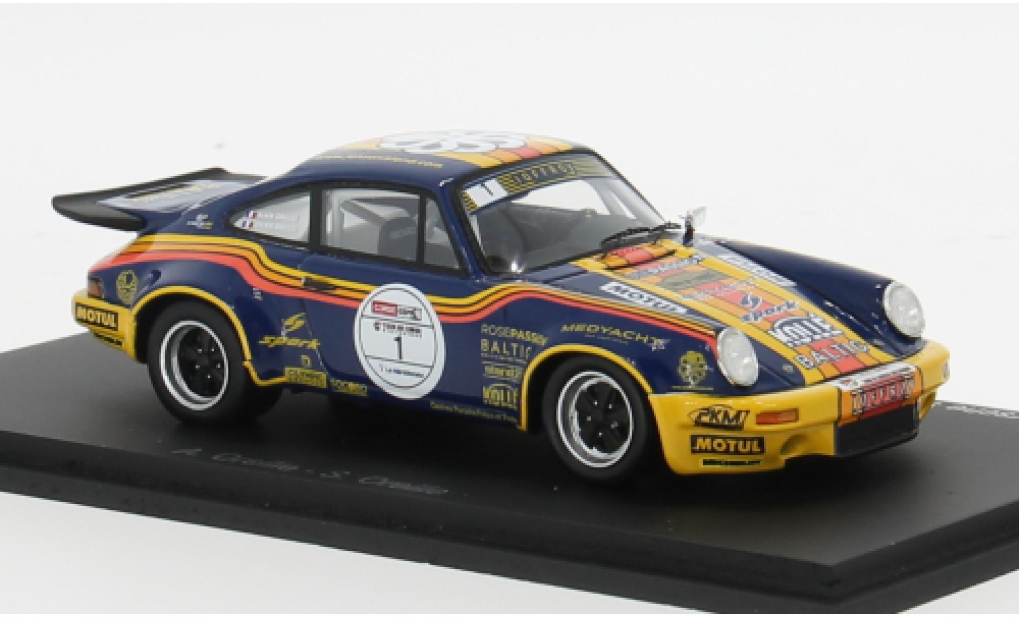 Porsche 911 1/43 Spark 3.0 Tour de Corse Historique 2024 #1 1:43 diecast model cars