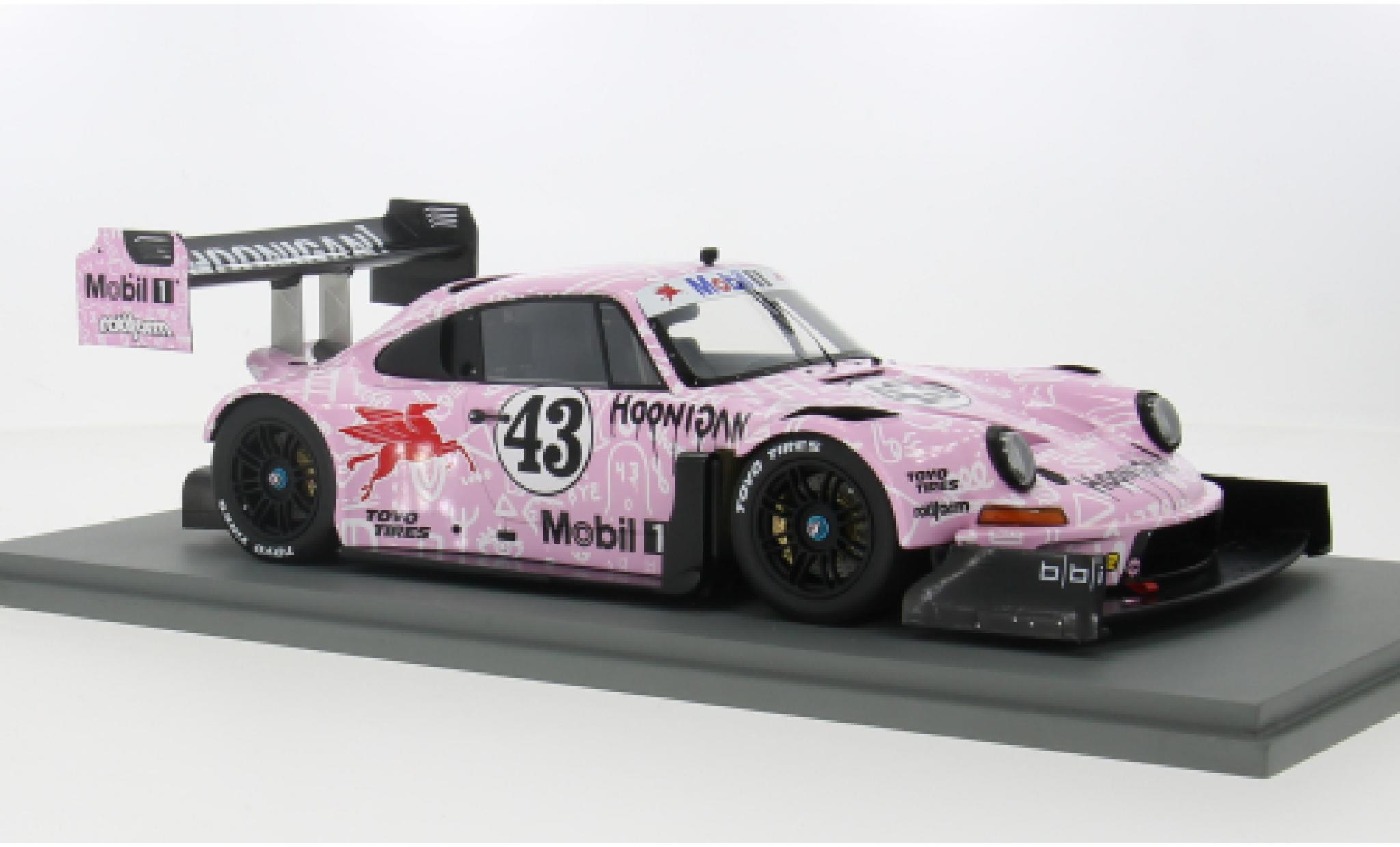 Porsche 930 1/18 Spark 911  No.43 Hoonipigasus Pikes Peak 2022 1:18 diecast model cars