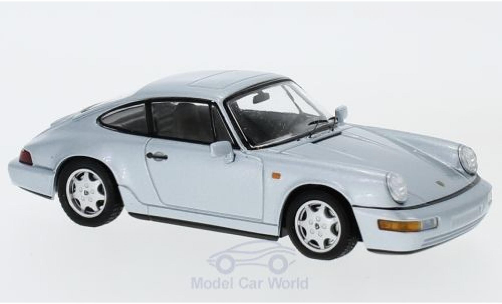 Porsche 964 SC 1/43 Spark 911 () Carrera 4 grey 1989 diecast model cars