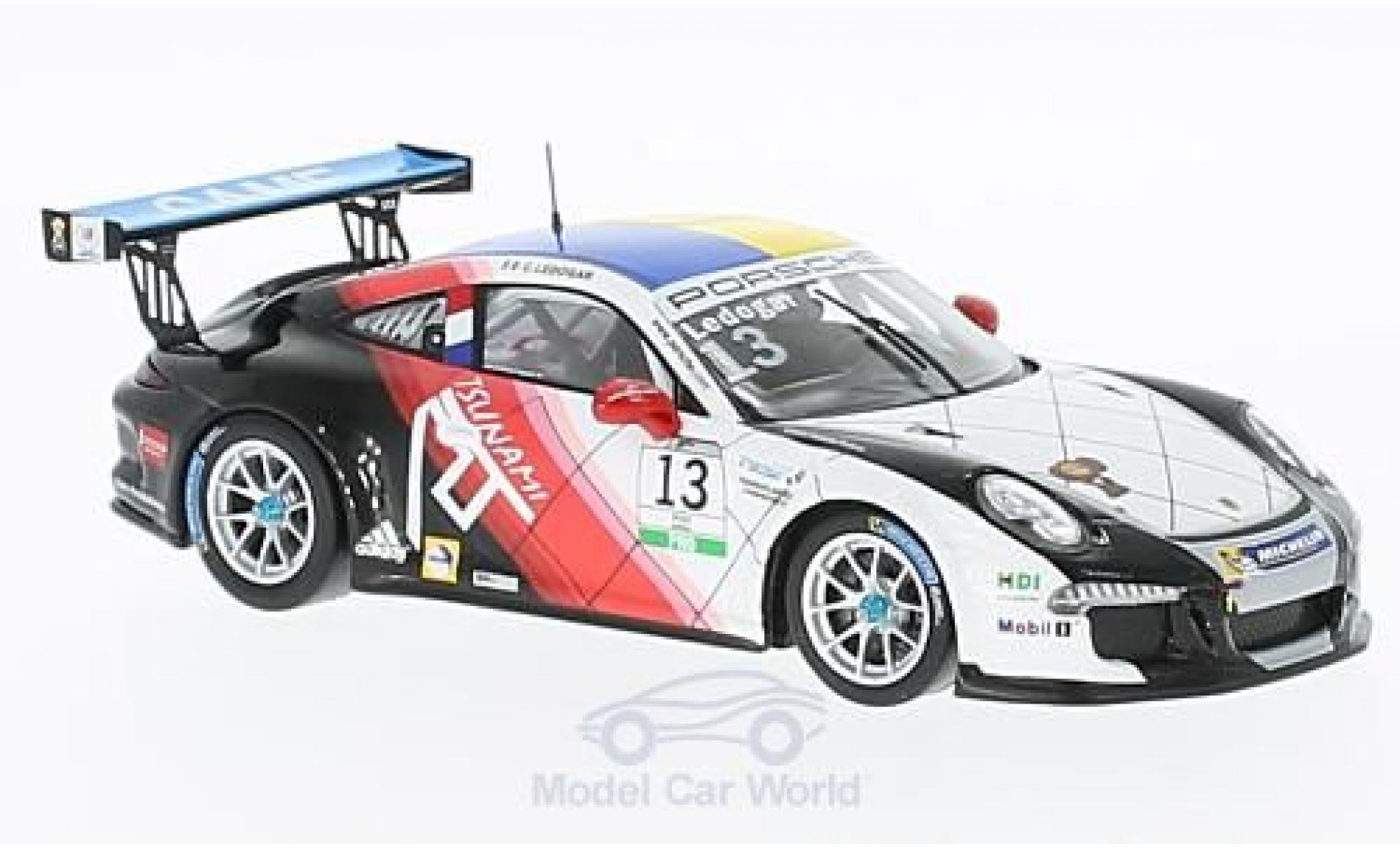 Porsche 991 SC 1/43 Spark 911 () Carrera Cup No.13 Carrera Cup Italia 2016 C.Ledogar diecast model cars