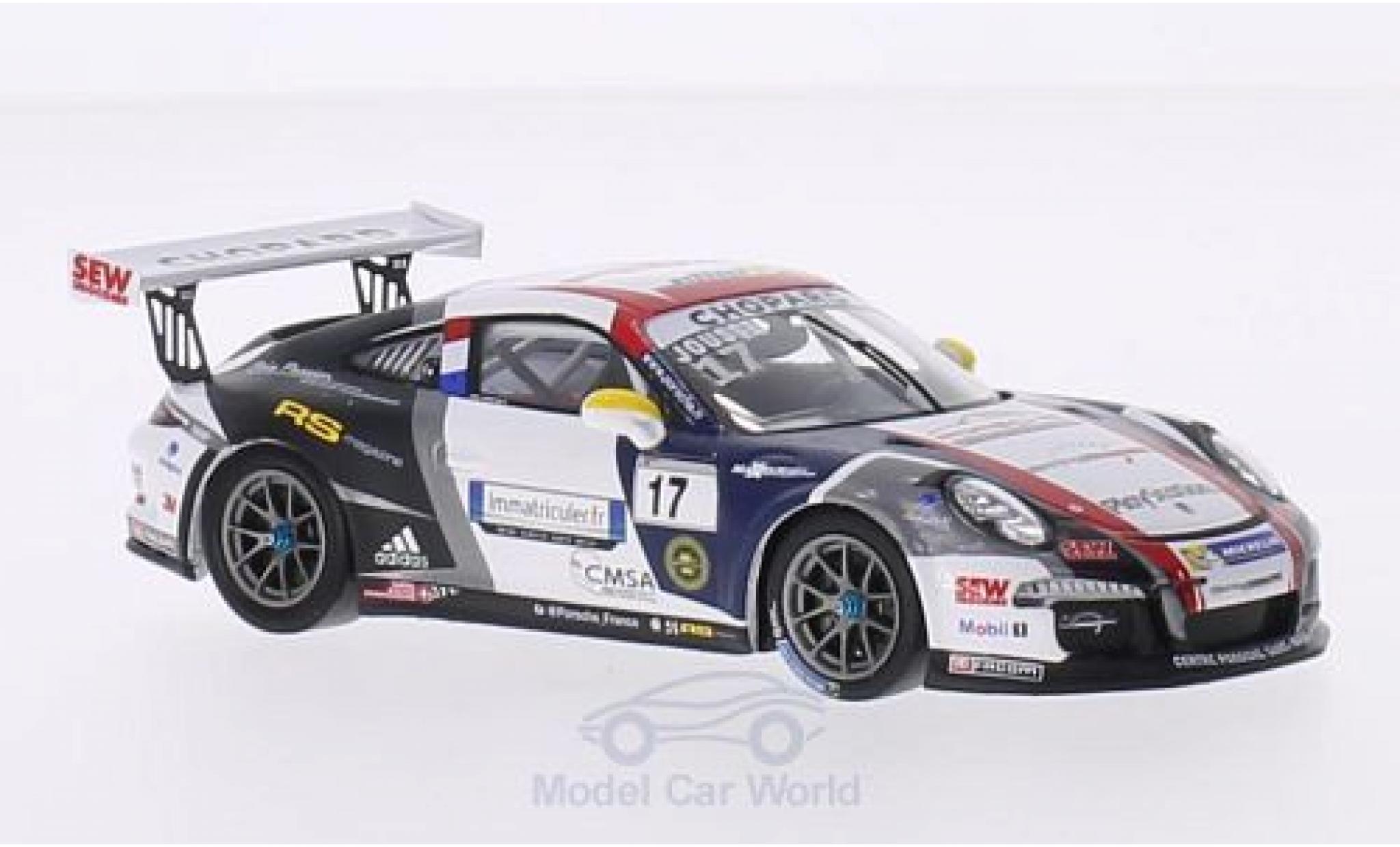 Porsche 991 GT3 Cup 1/43 Spark 911 () GT3 Cup No.17 Sebastien Loeb Racing Carrera Cup France 2015 M.Jousse diecast model cars