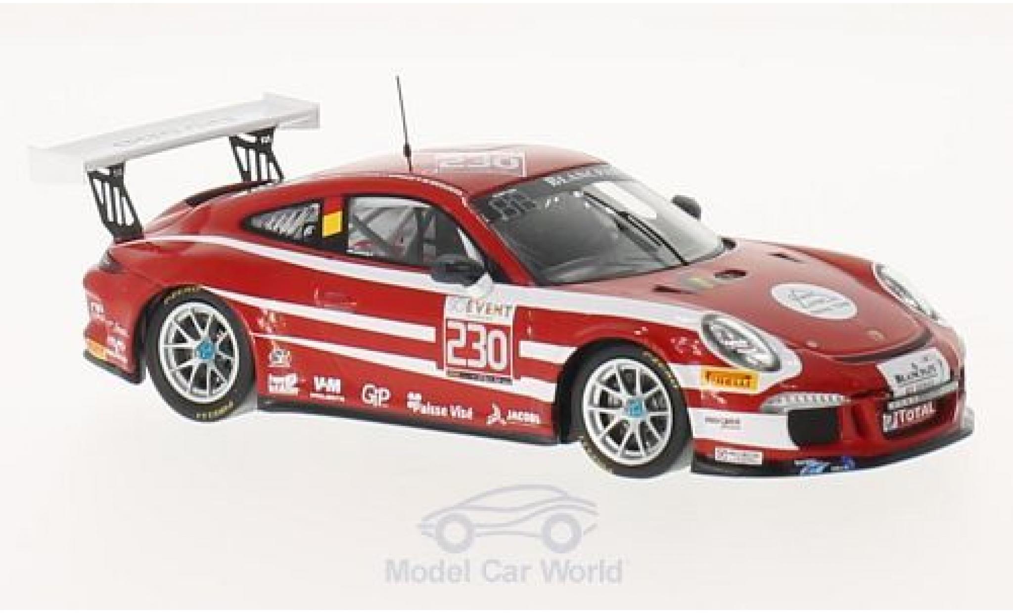 Porsche 991 GT3 Cup 1/43 Spark 911 () GT3 Cup No.230 SpeedLover 24h Spa 2016 W.Meulders/G.Paisse/P.Y.Paque/P.Richard diecast model cars