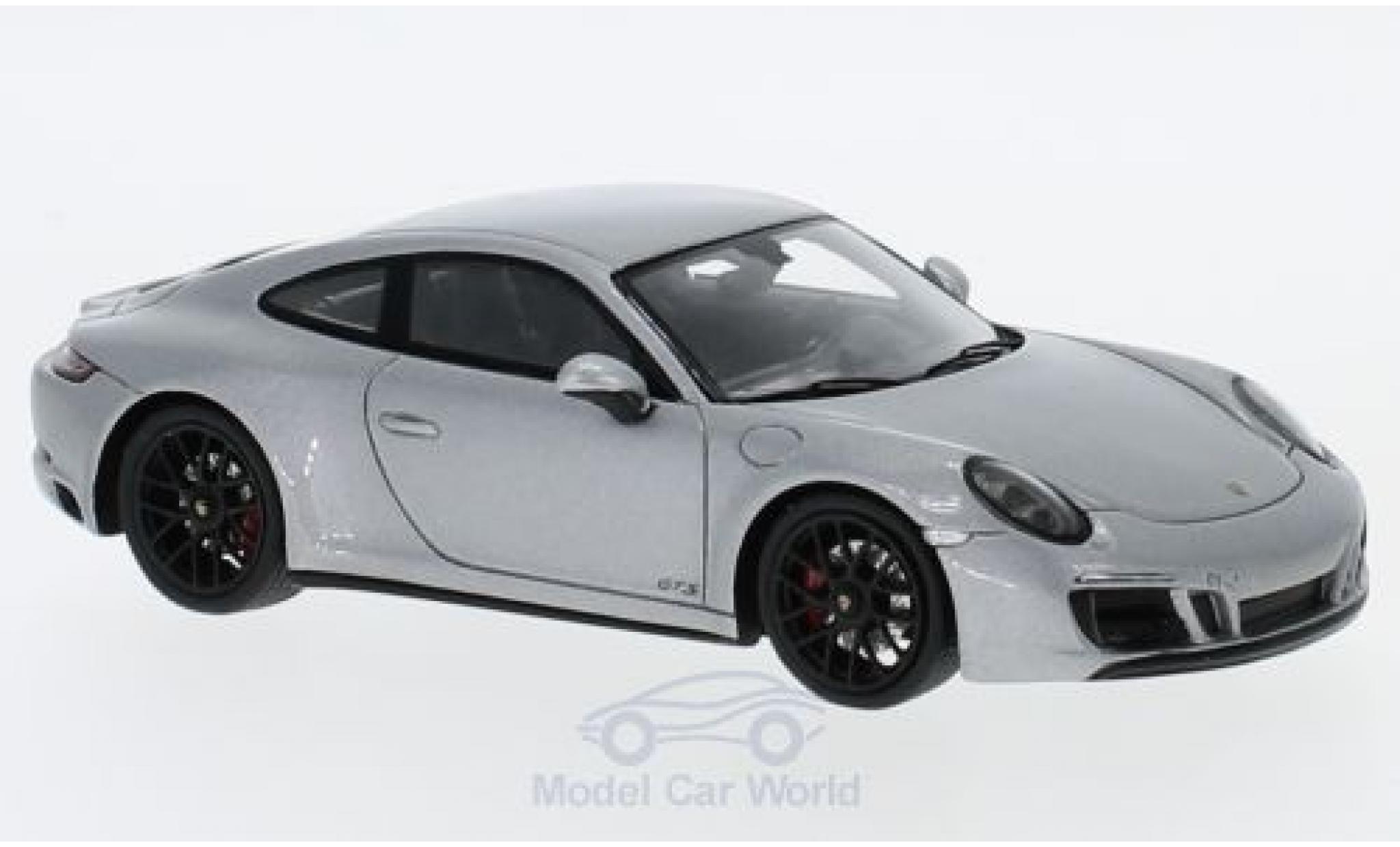 Porsche 991 GTS 1/43 Spark 911 ( II) Carrera 4 GTS grey 2017 diecast model cars