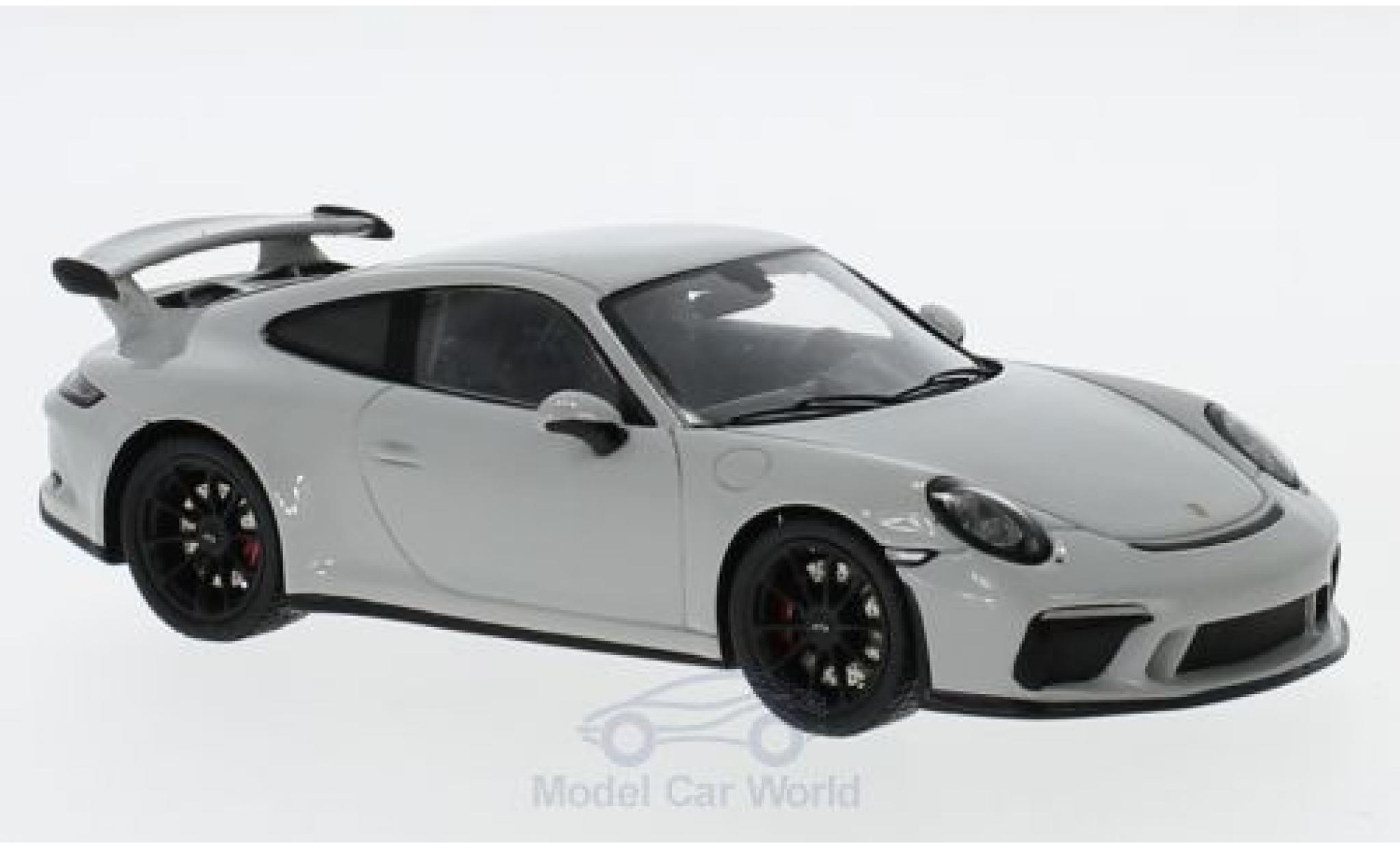 Porsche 991 GT3 1/43 Spark 911 ( II) GT3 grey 2018 diecast model cars